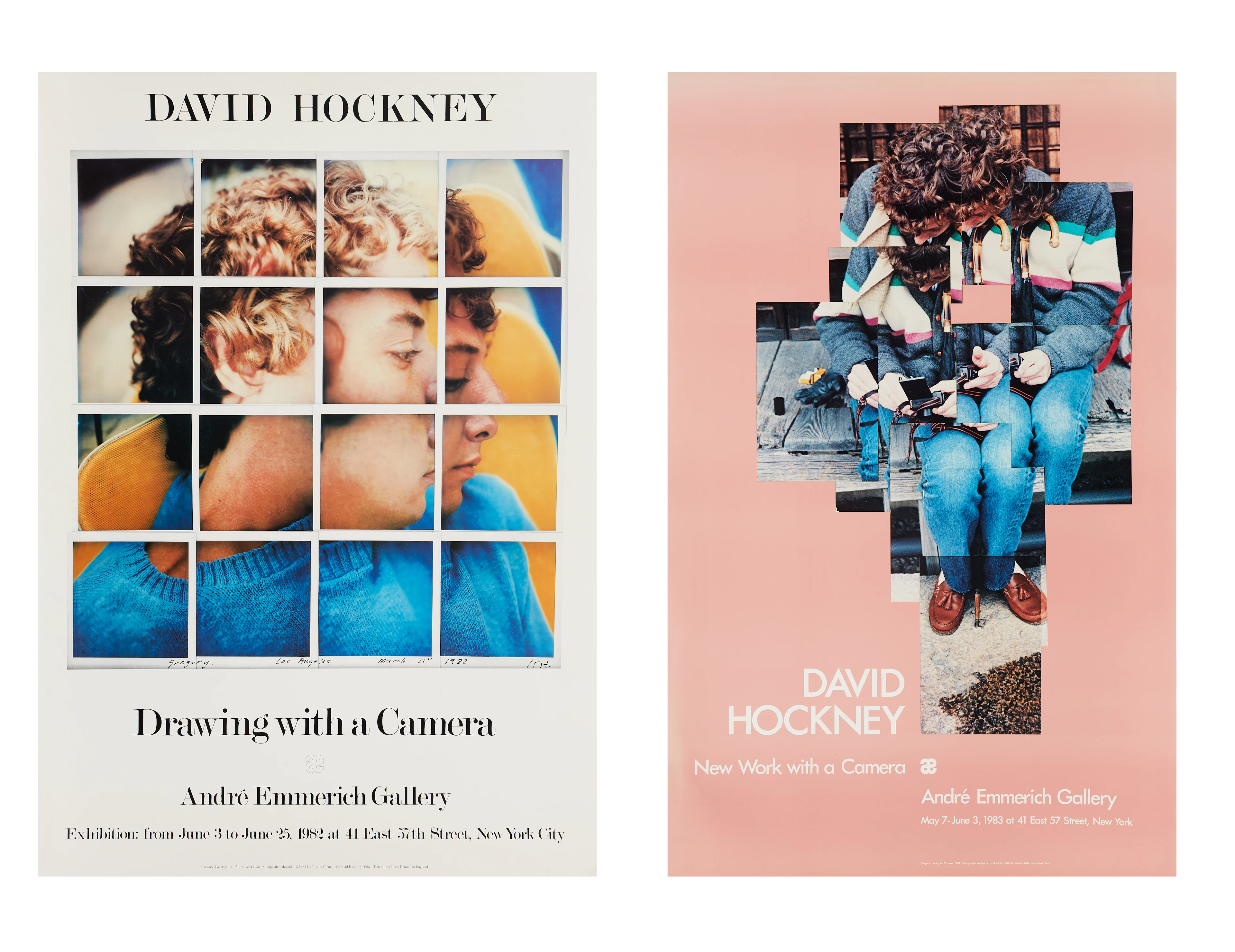 Utställningsaffischer David Hockney