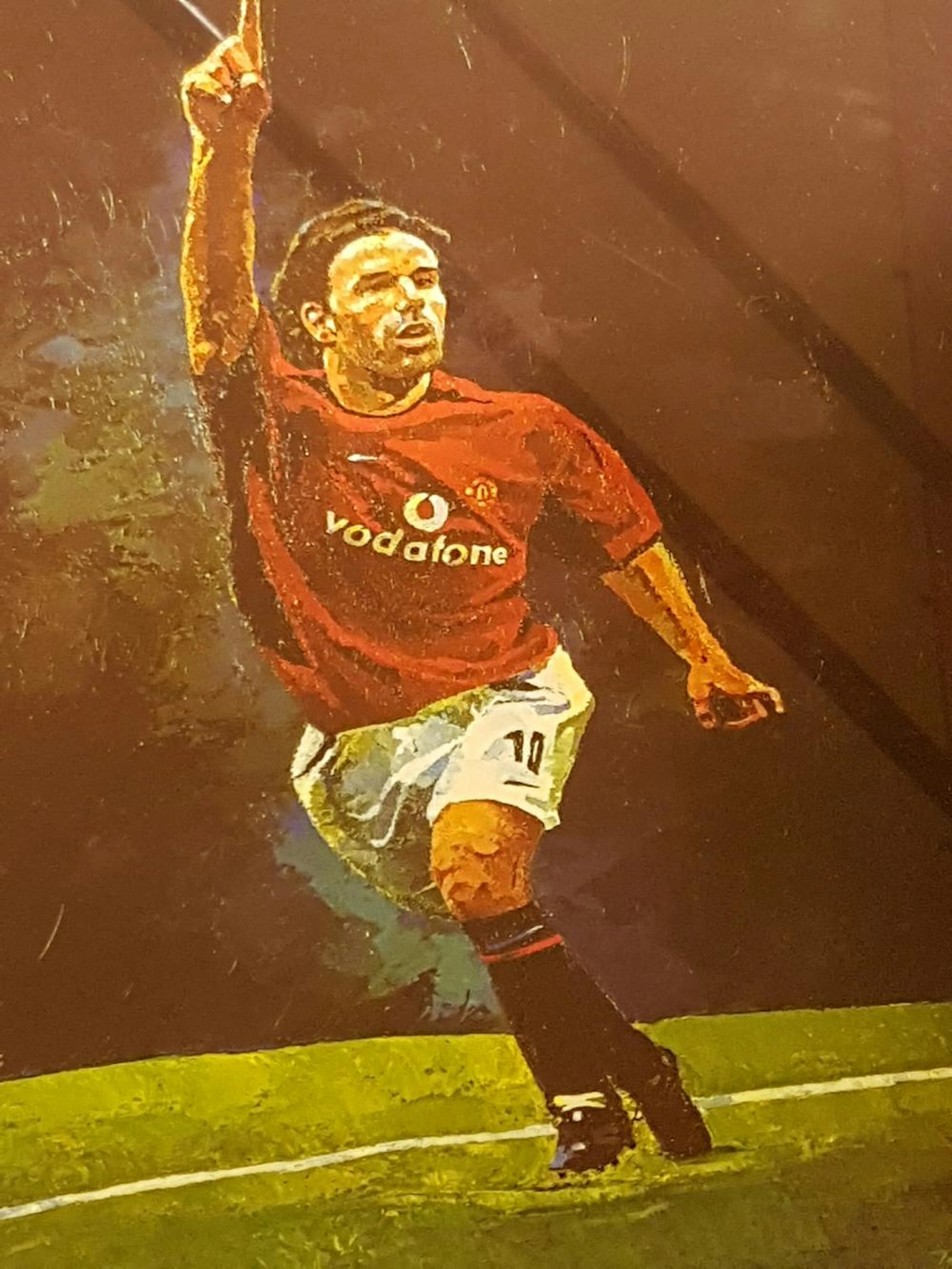 Lot 153: Signed and Framed Ruud Van Nistelrooy print