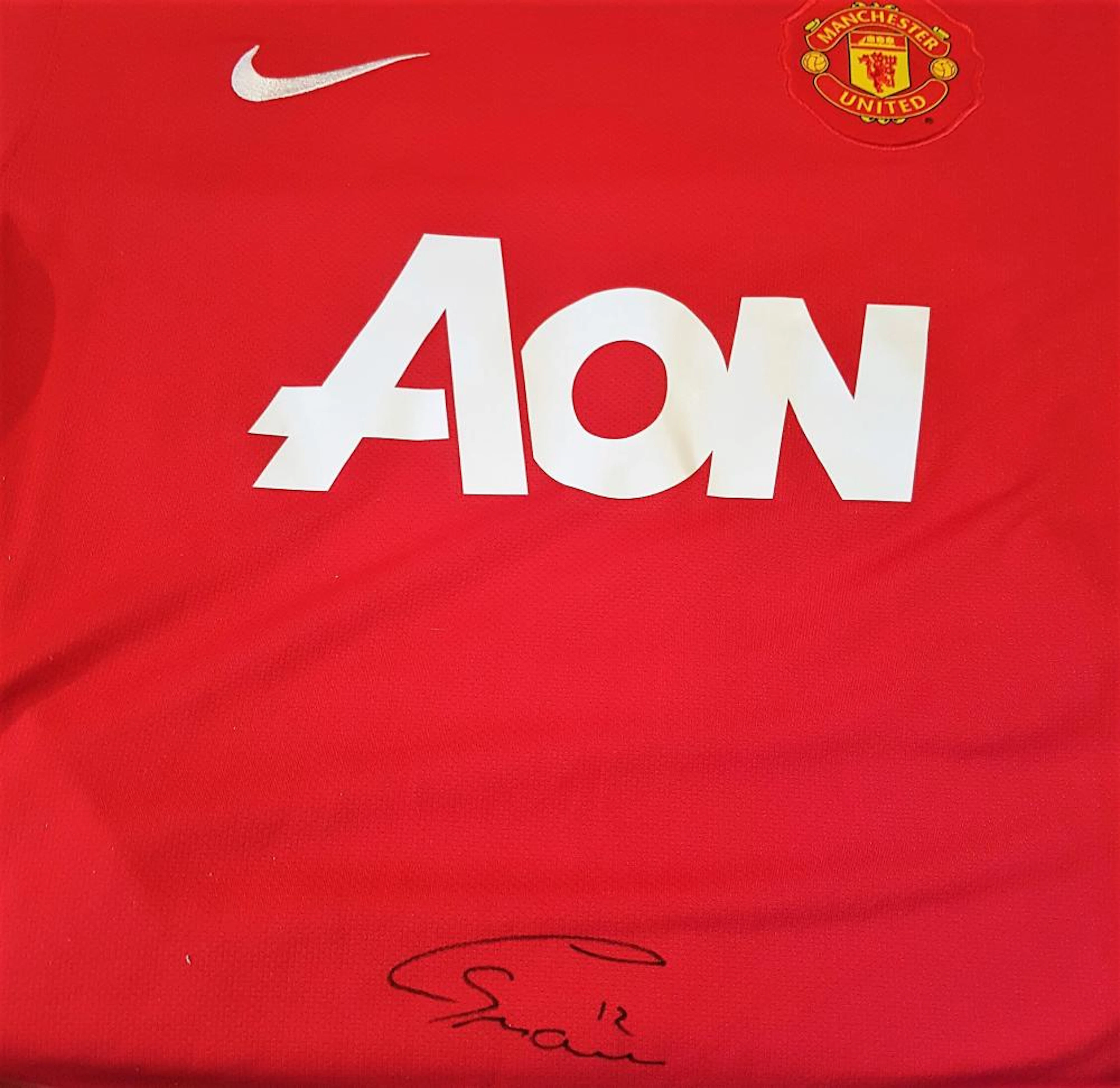 Lot 141 - Chris Smalling Manchester United Signed Shirt