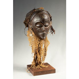 Tschokwe Face Mask, ?Mwana pwo,? Angola-Congo