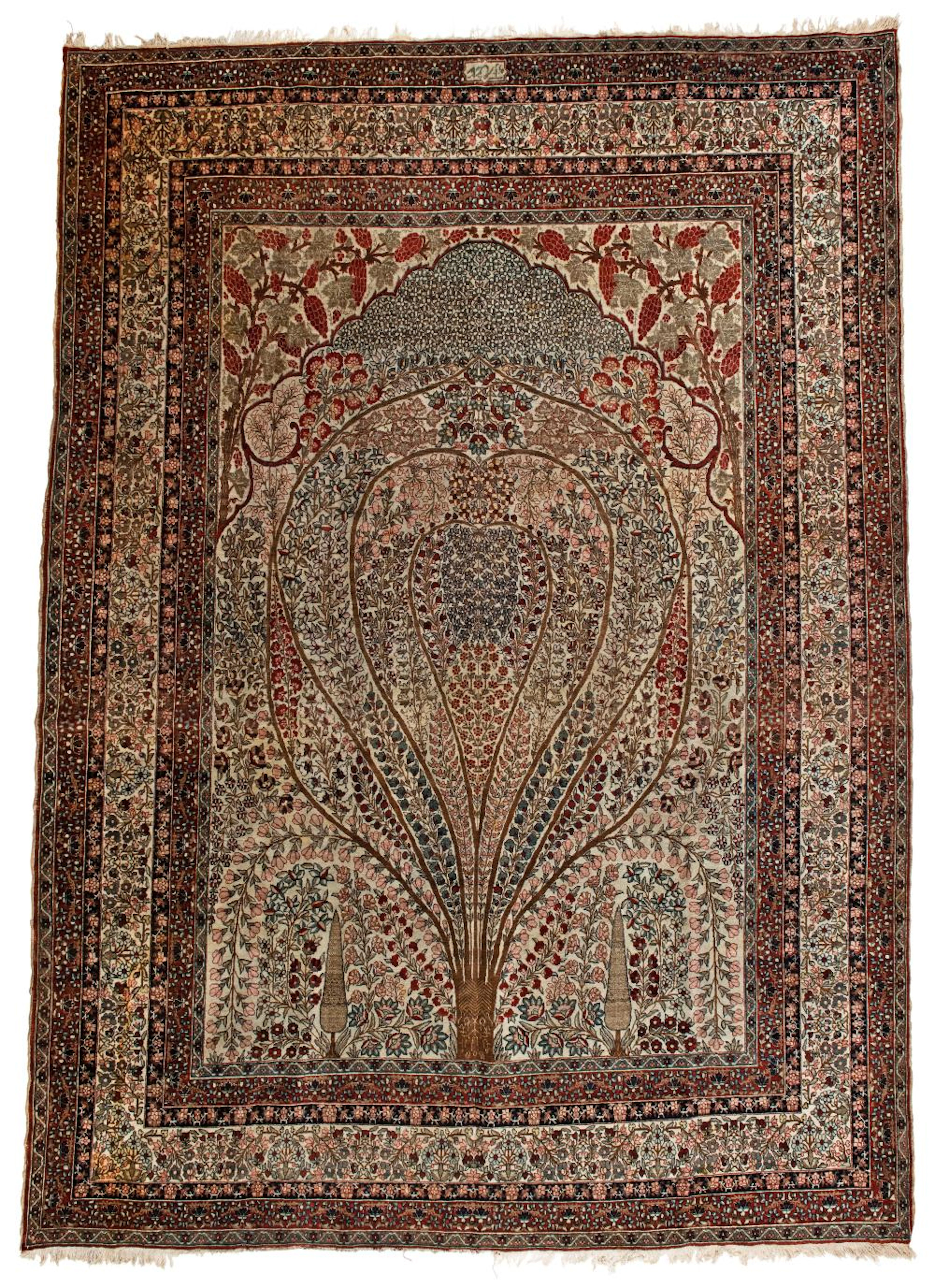 Tabriz Rug signed ?ordered at Arabzadeh?