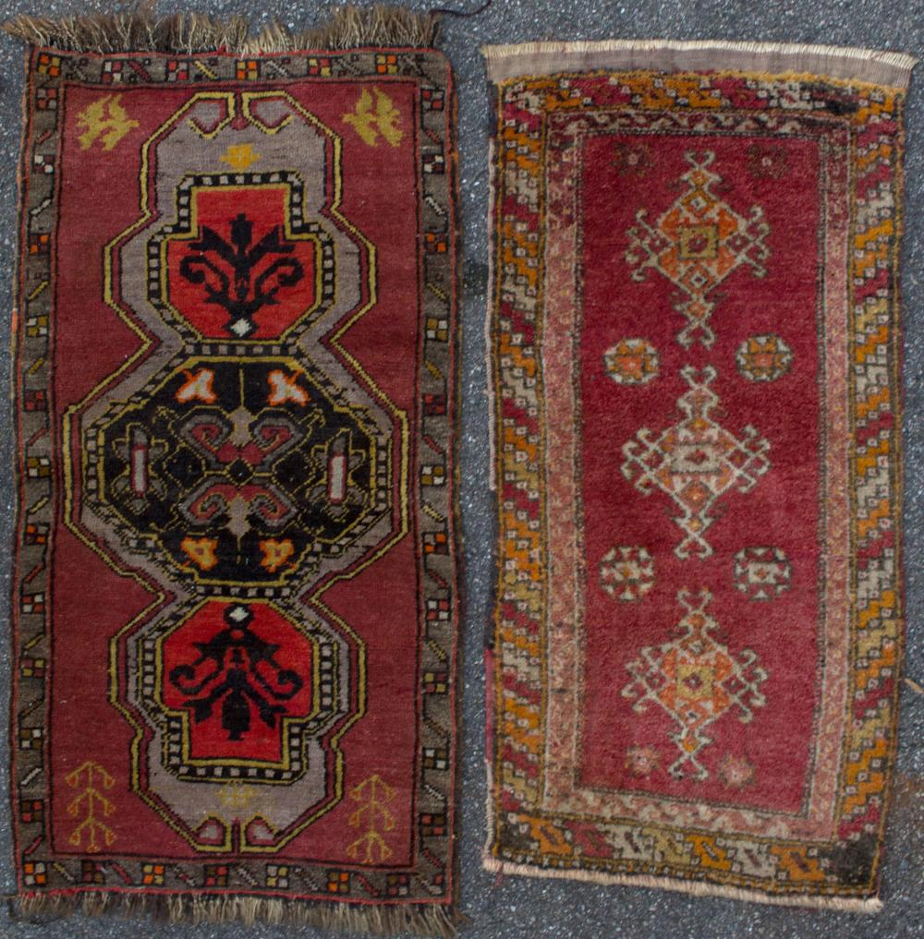 Konvolut 2 kaukasische Teppiche / A set of 2 caucasian carpe