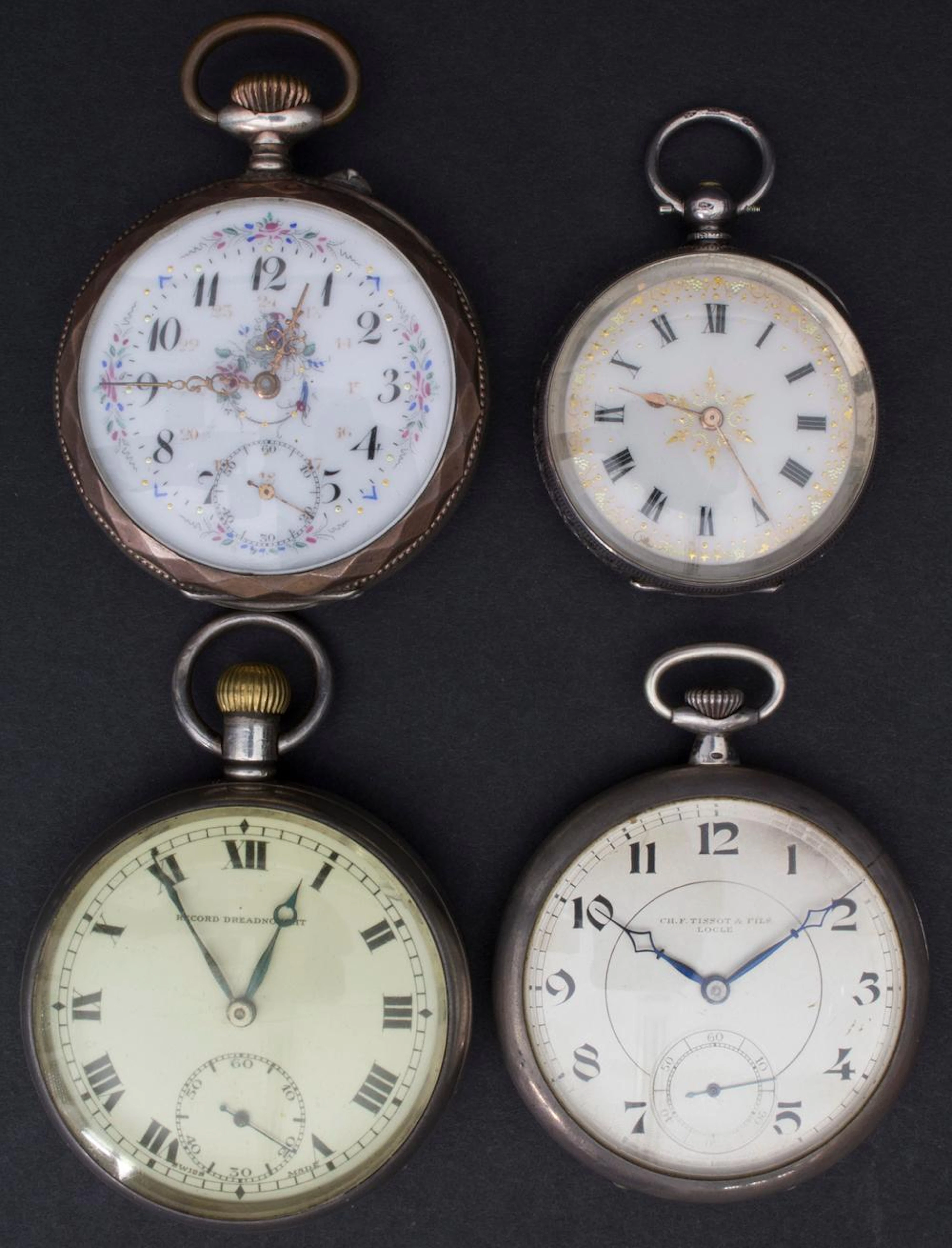 Konvolut 4 Taschenuhren / 4 pocket watches