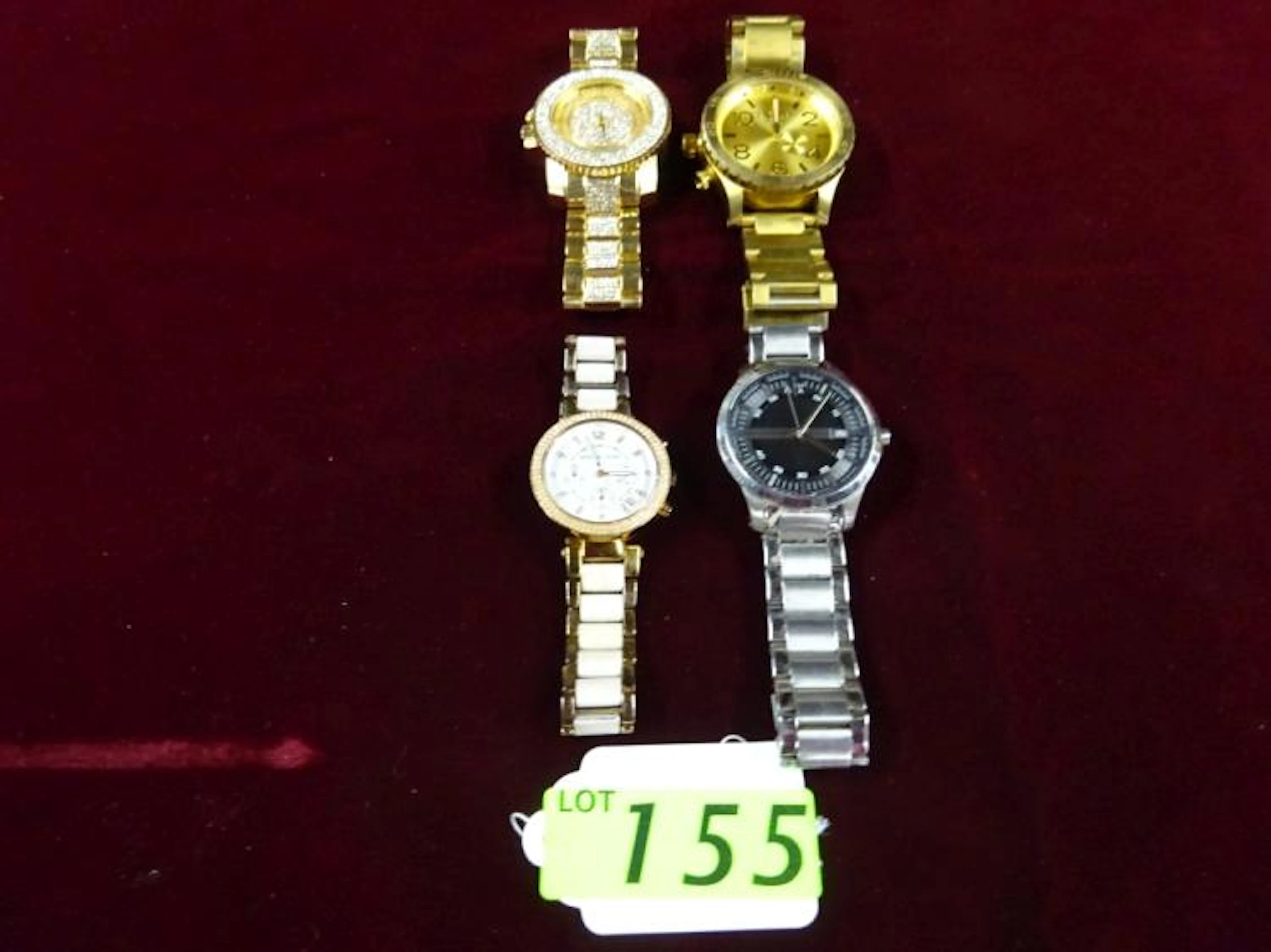 (4) WRIST WATCHES:.