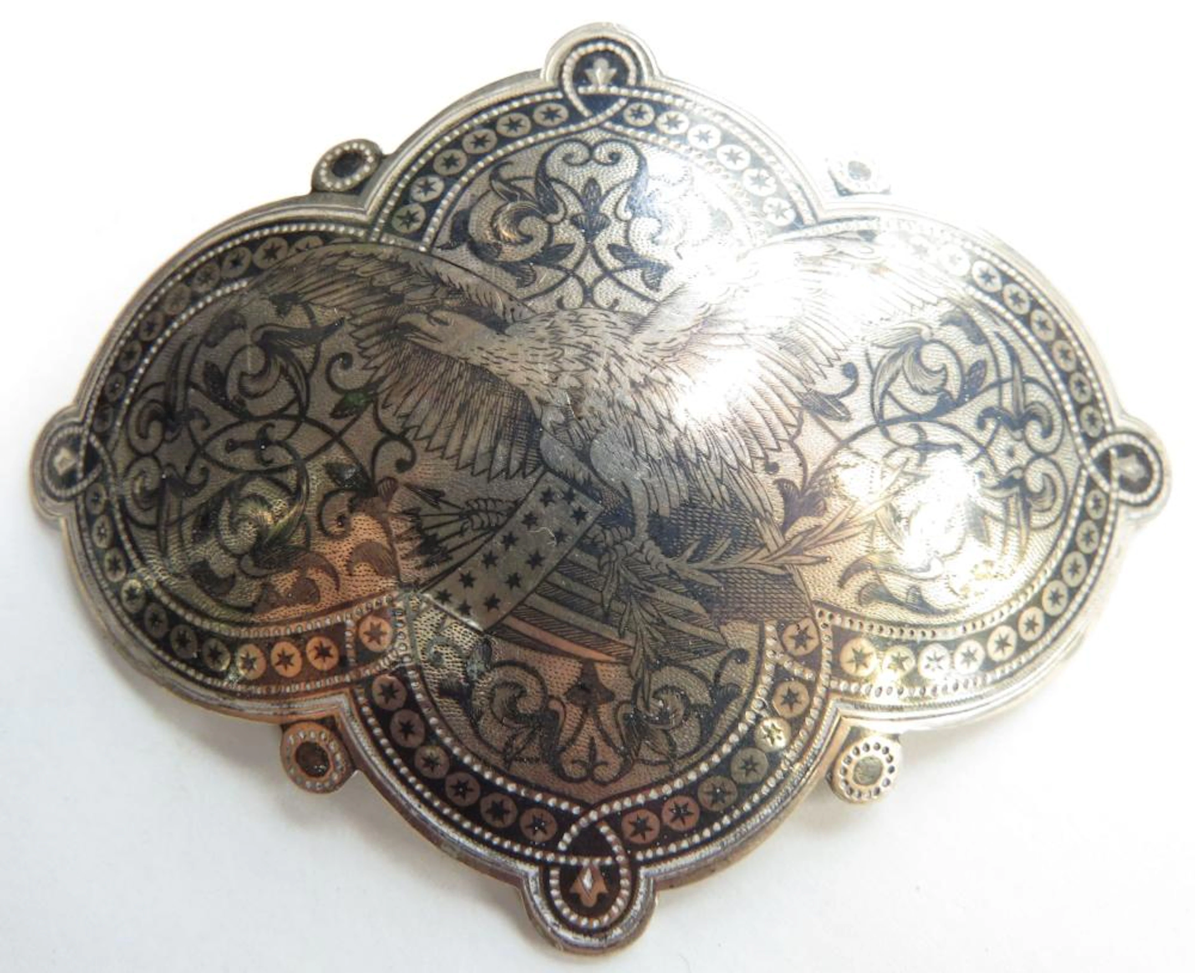 A FINE, RARE IMPERIAL RUSSIAN BUCKLE