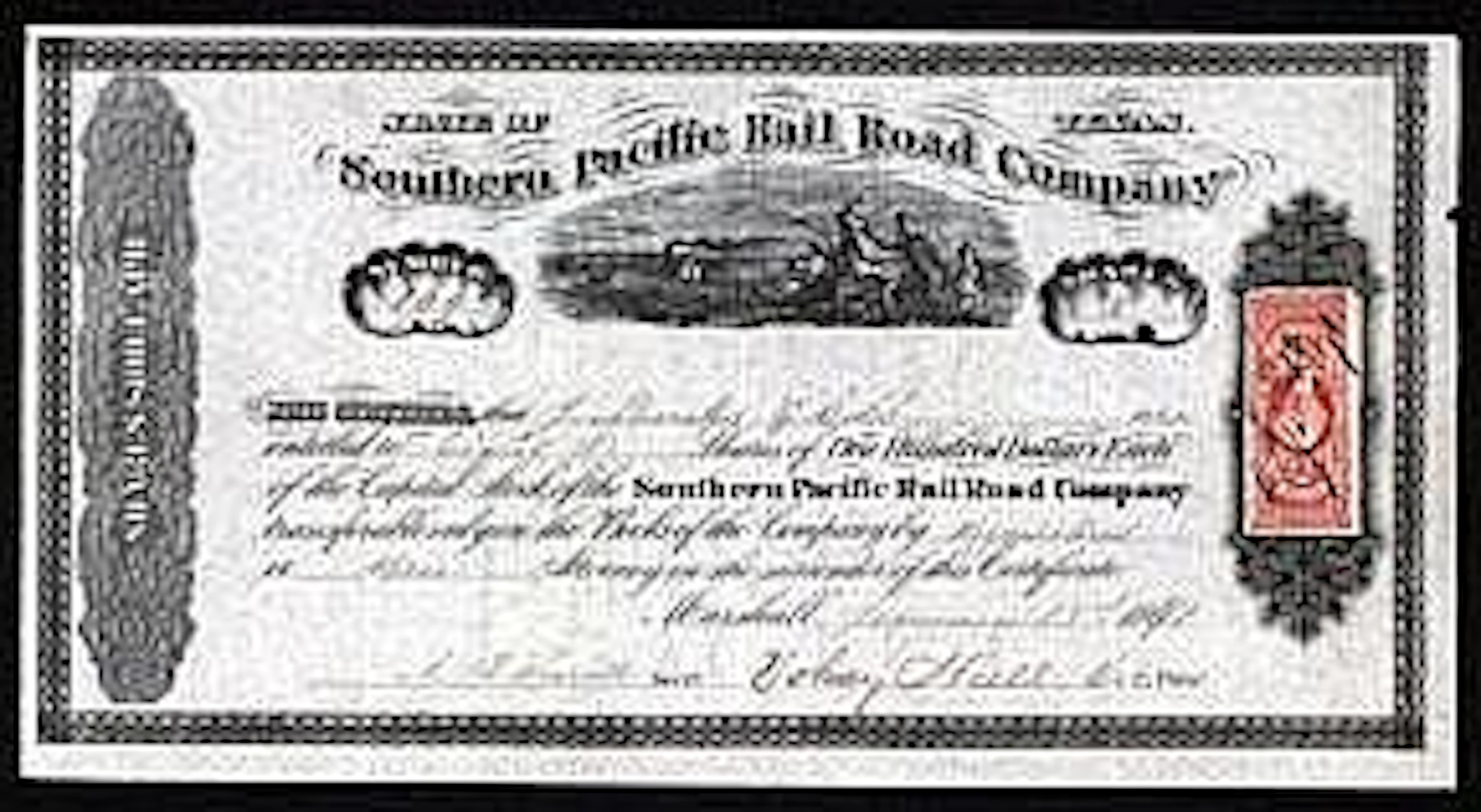Southern Pacific Rail Road Company.
