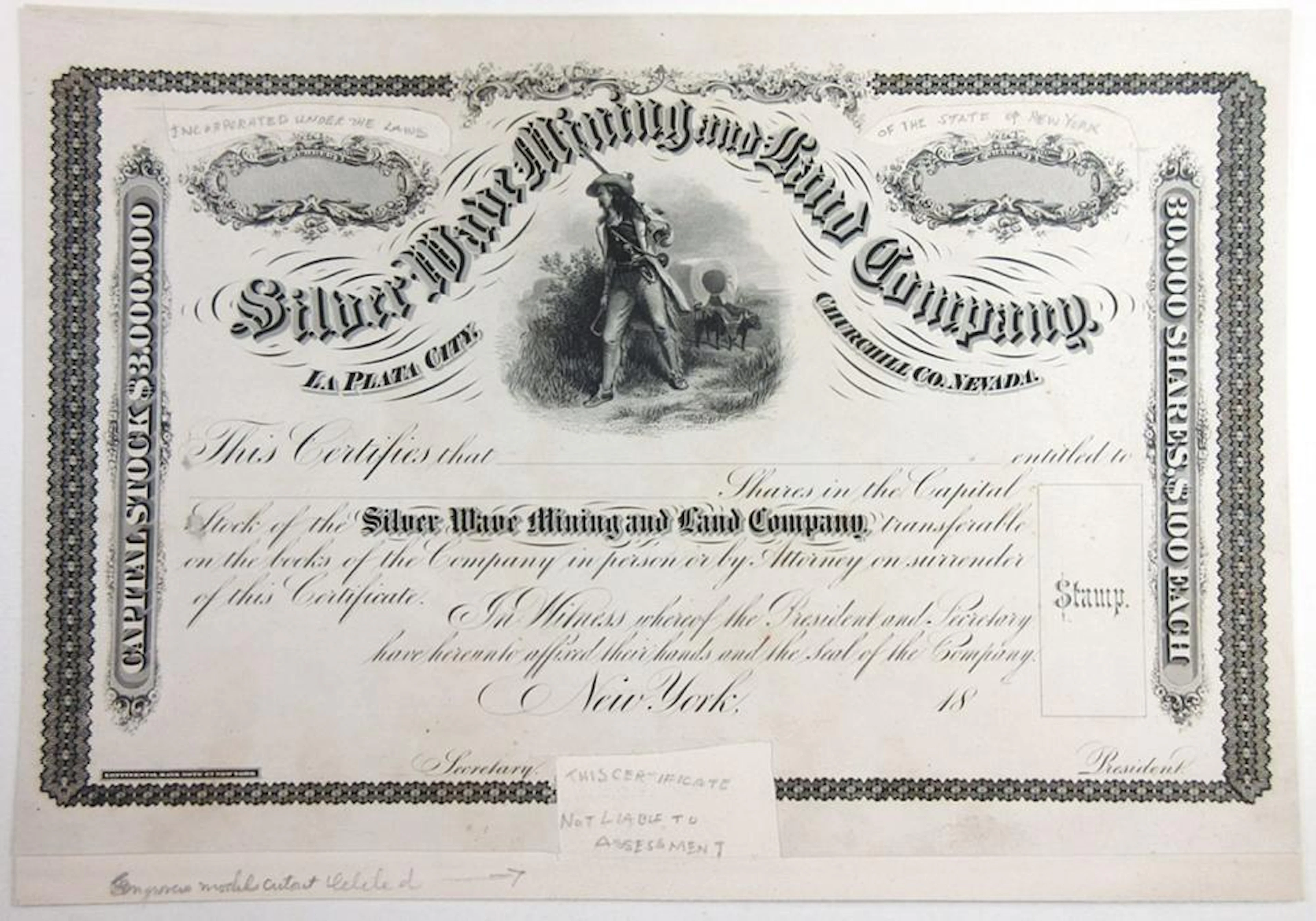 Silver Wave Mining and Land Co.