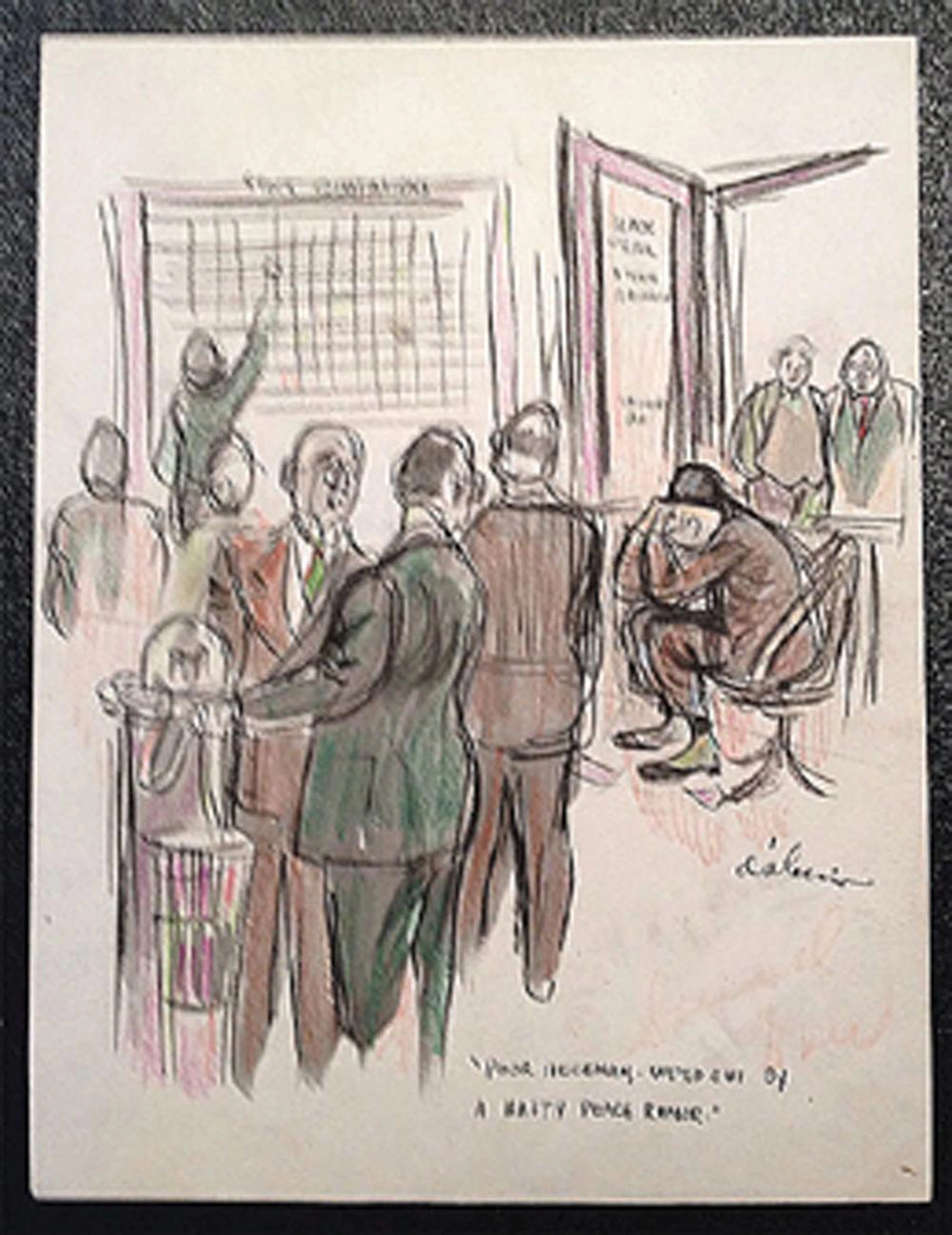 Cartoon: Dâ??Alessio, Theresa Hilda, (1914-2006)