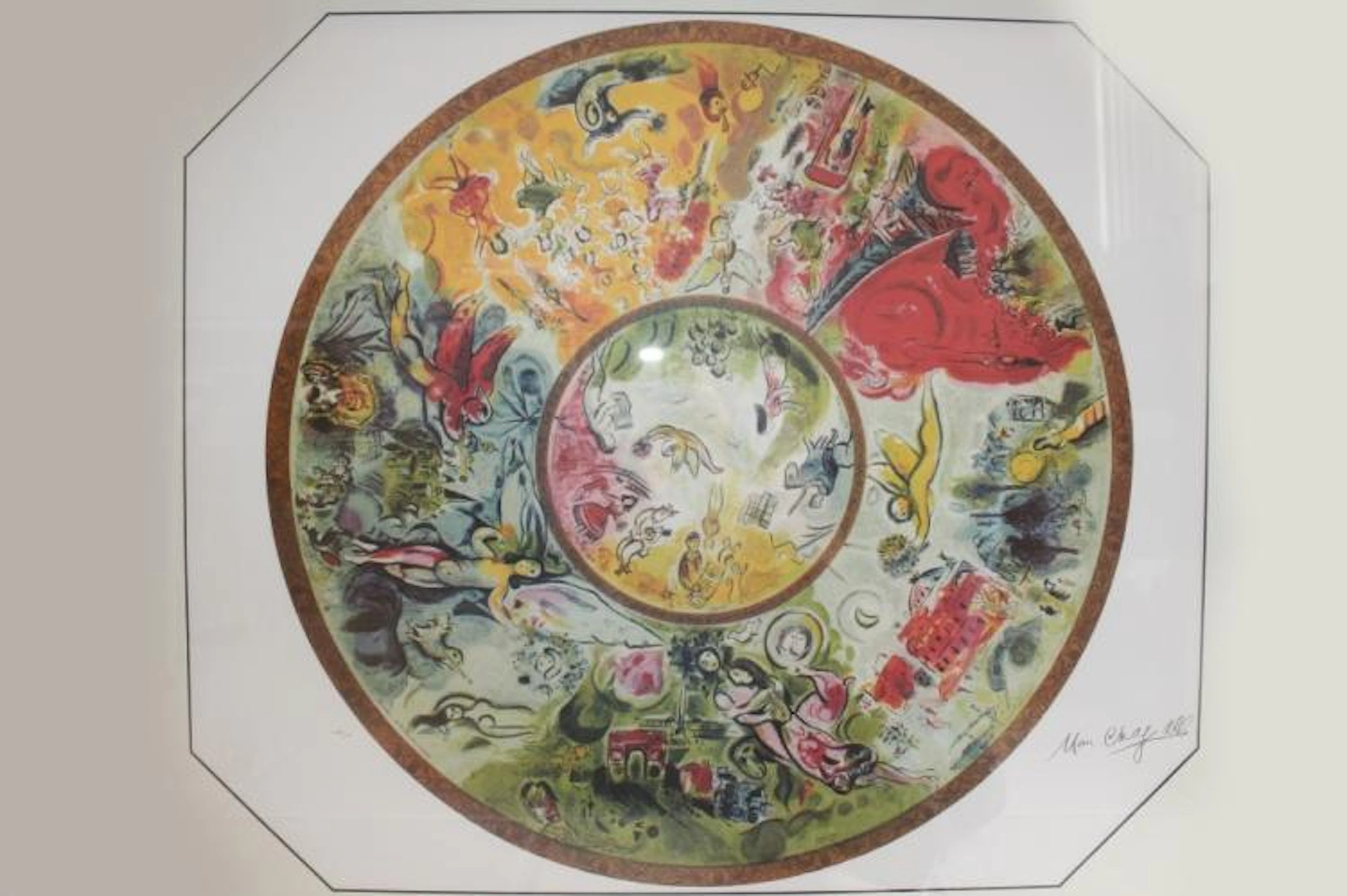 MARC CHAGAL "SEALING OF THE PALACE OPERA