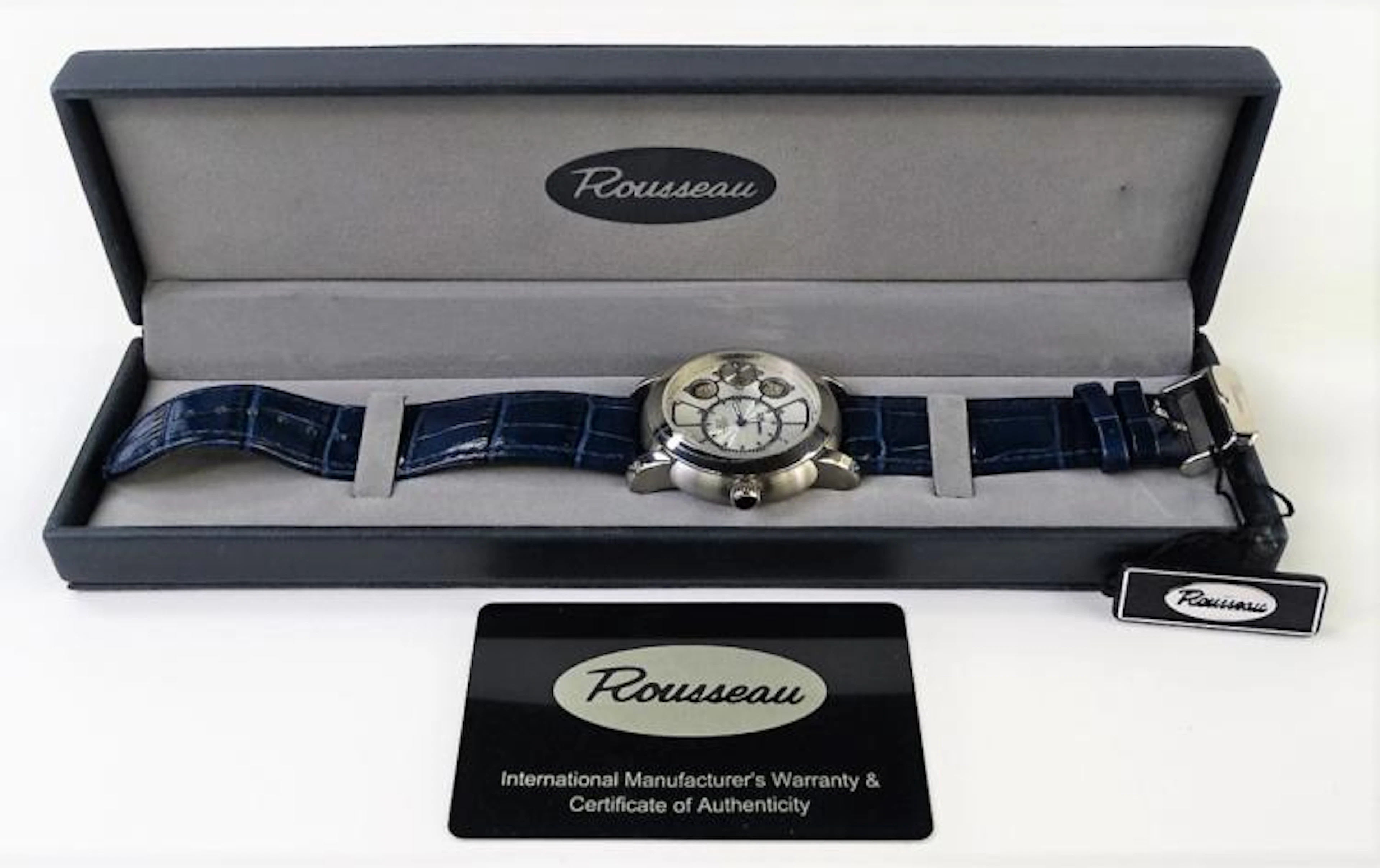 ROUSSEAU MENS SECOND DRIVE AUTOMATIC WATCH