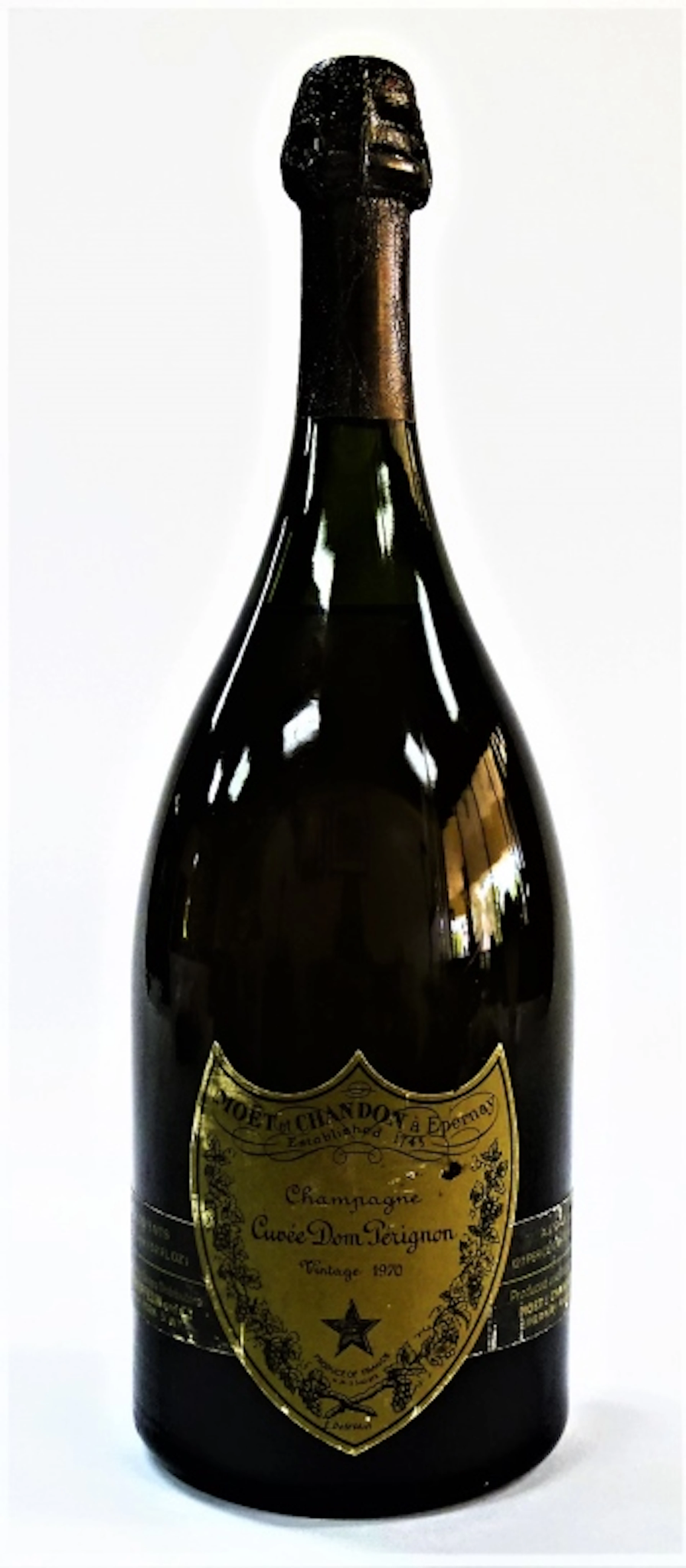 VTG 1970 DOM PERIGNON MAGNUM CHAMPAGNE UNOPENED