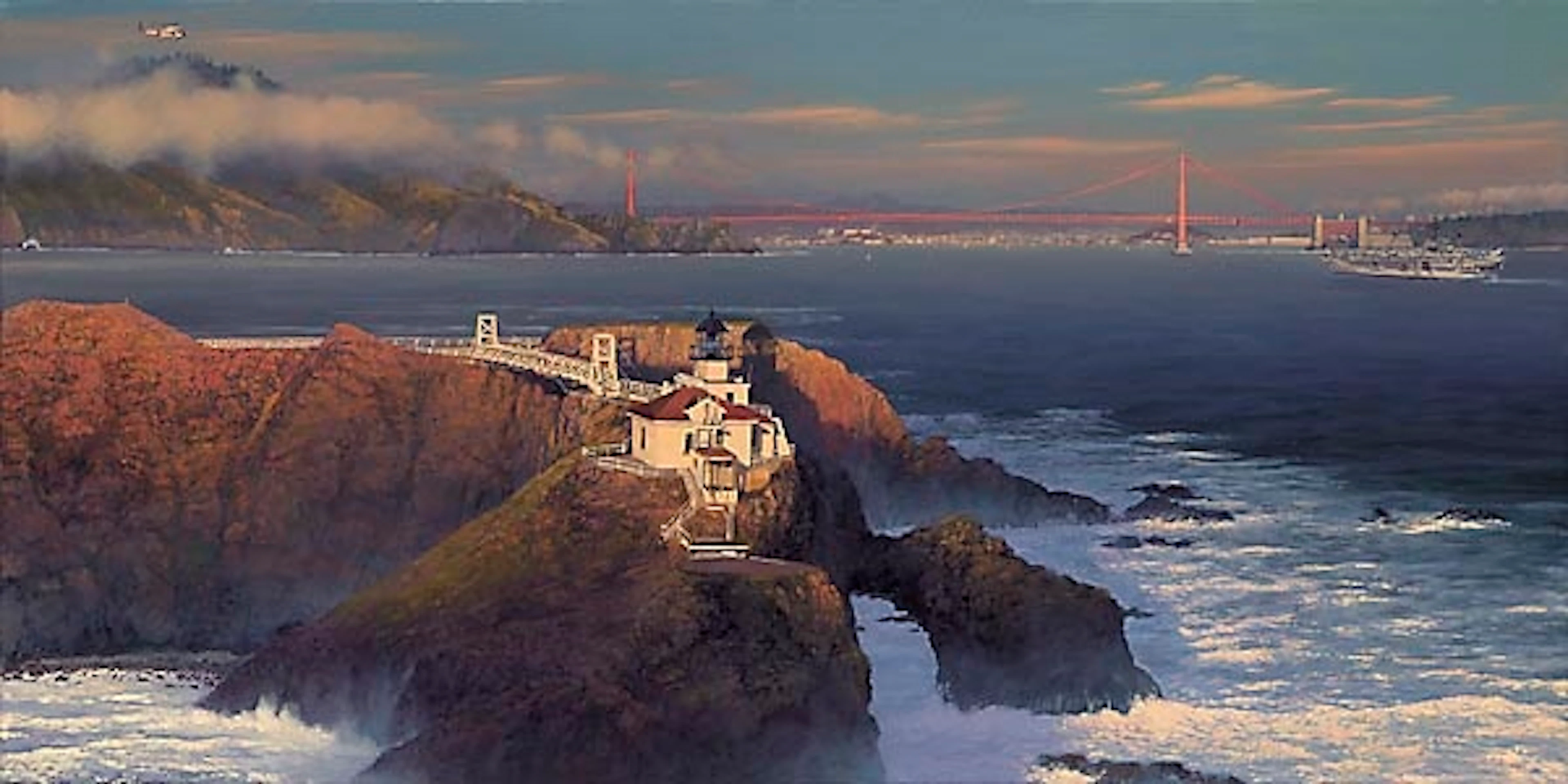William S. Phillips - Point Bonita:last Light