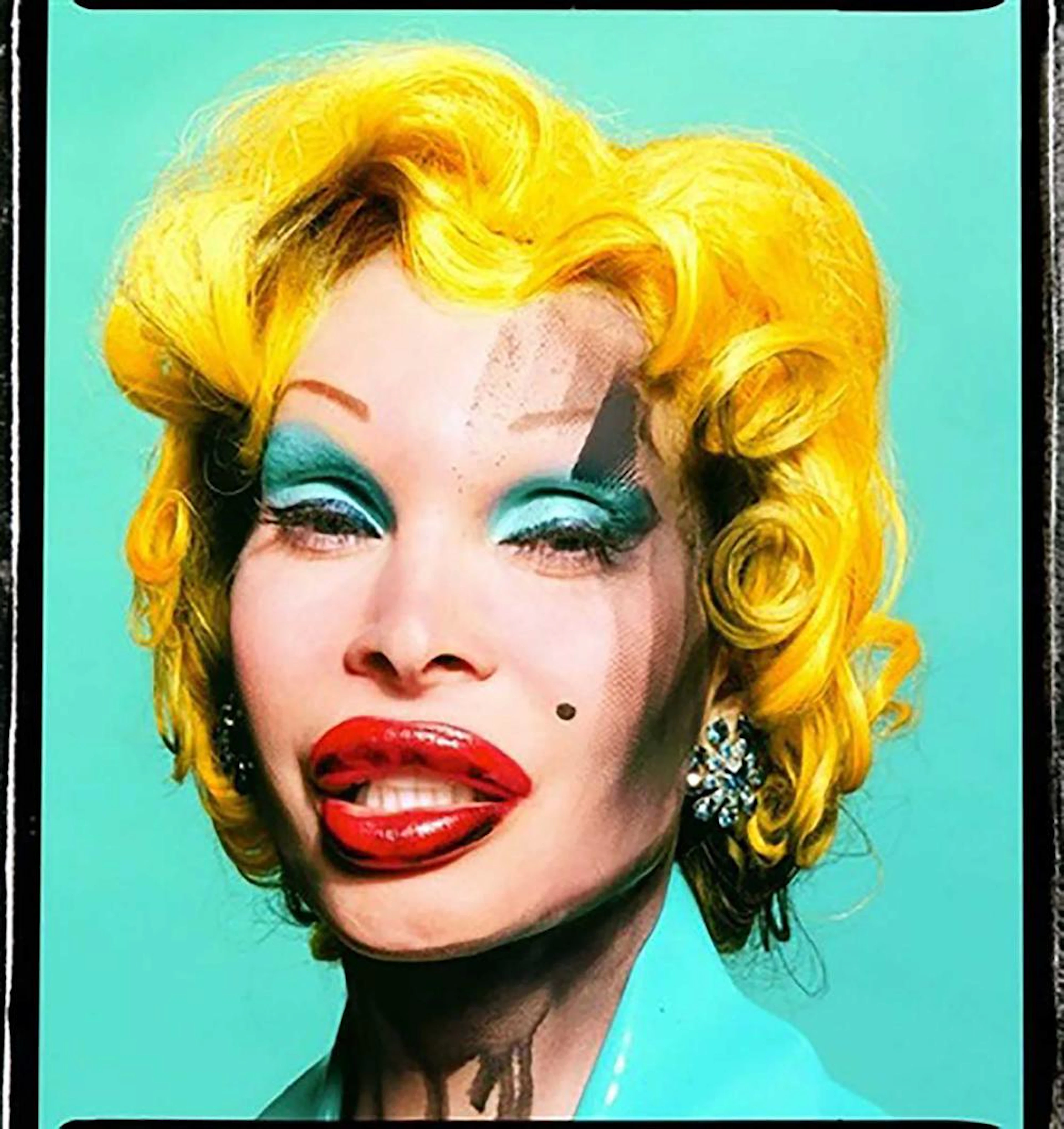 DAVID LACHAPELLE (1963) Amanda as Andy Warhol?s Marilyn, 2002