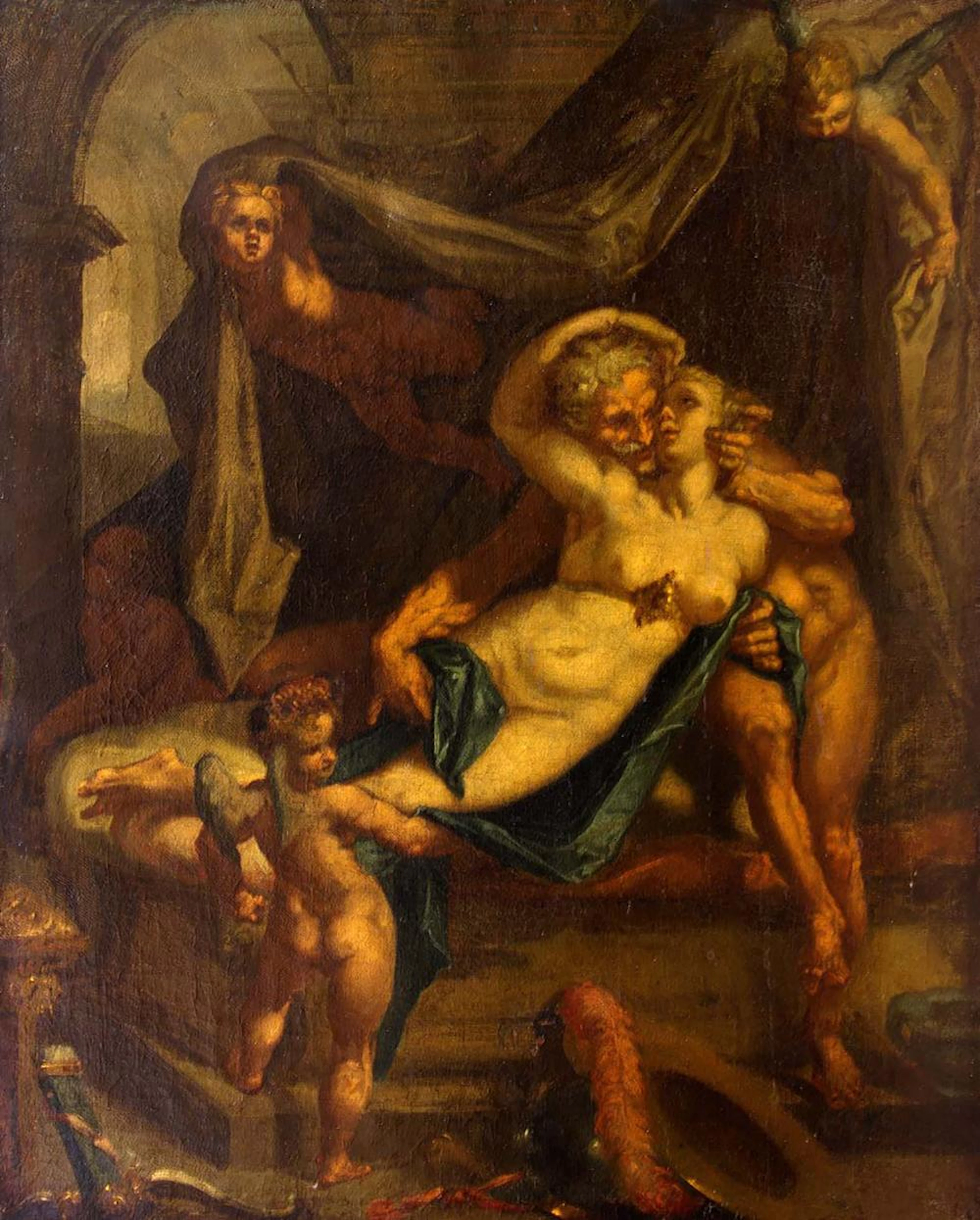BARTOLOMEUS SPRANGER (1546-1611), attribué Mars et Venus