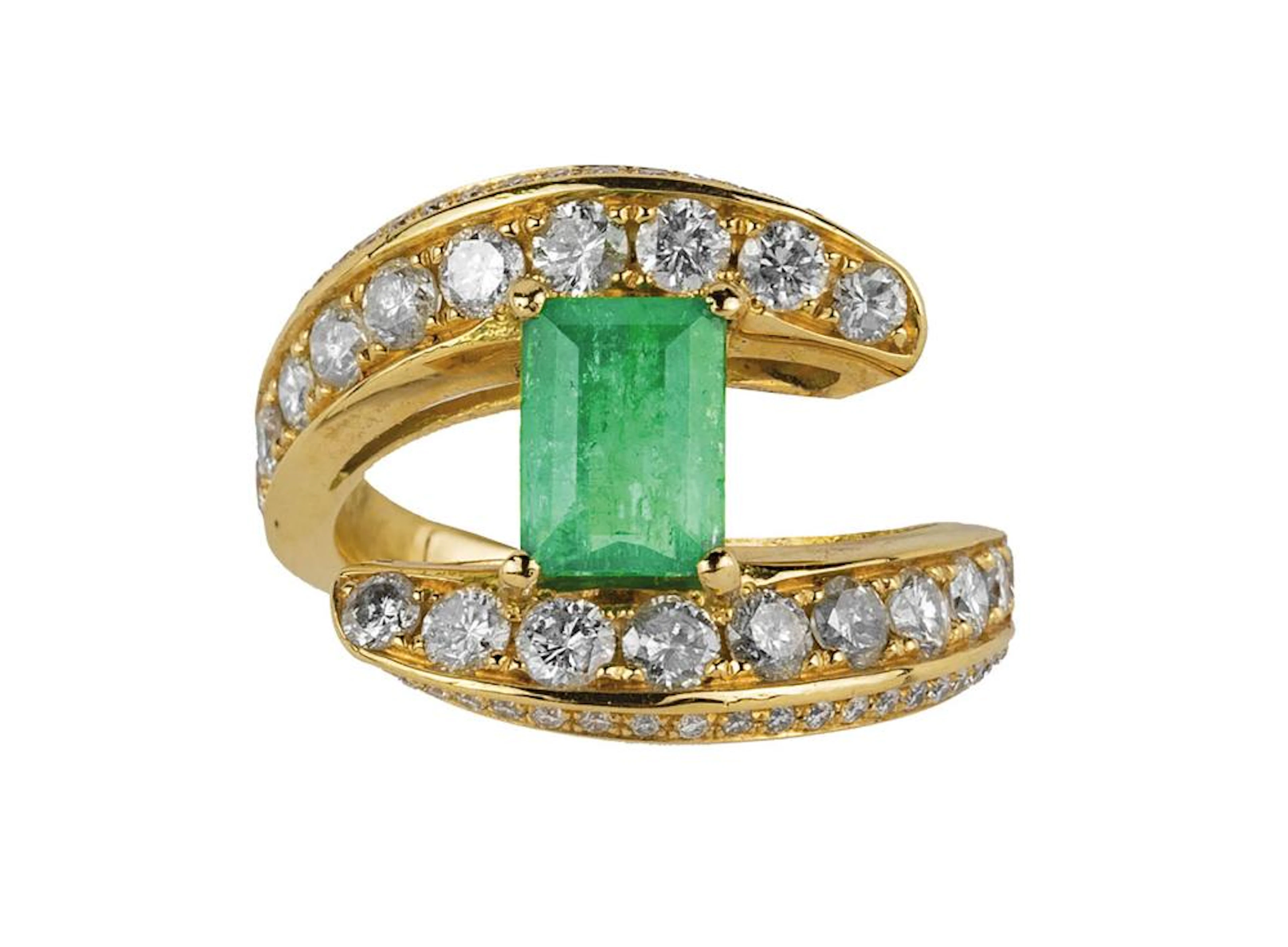 BAGUE EMERAUDE