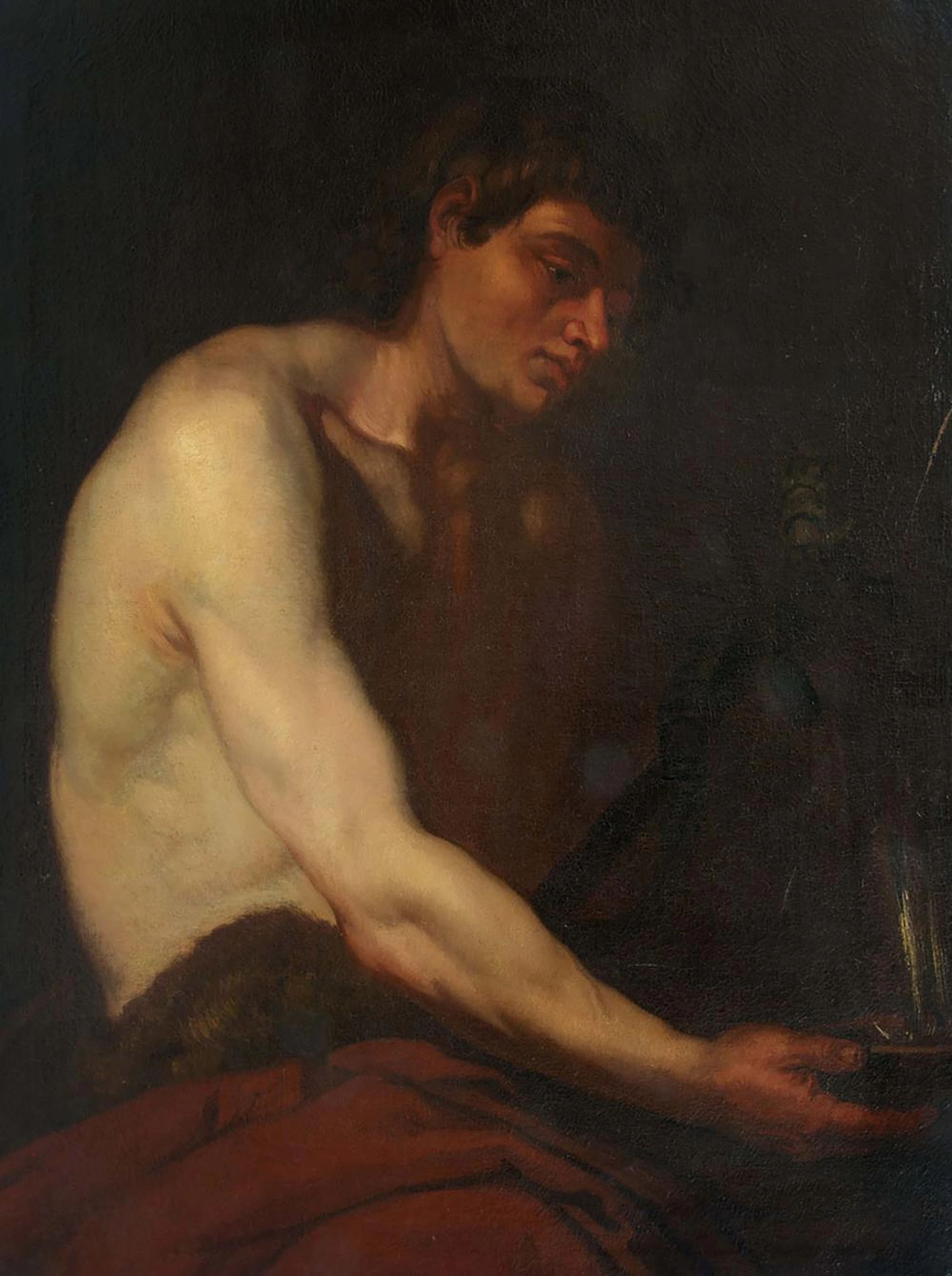 JOHANN CARL LOTH (1632-1698) Saint Jean Le Baptiste