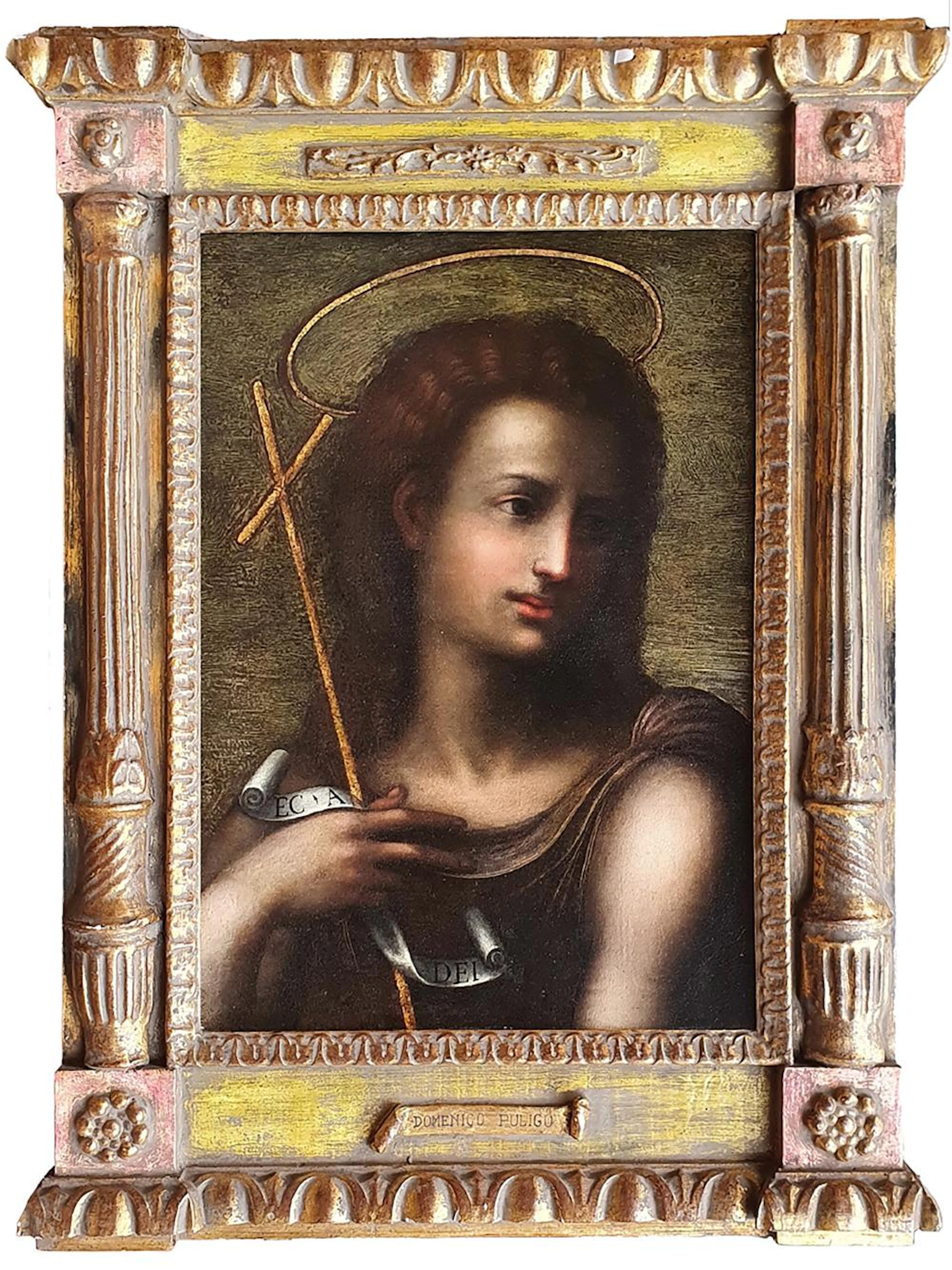 DOMENICO UBALDINI IL PULIGO (1492-1527) Saint-Jean Baptiste