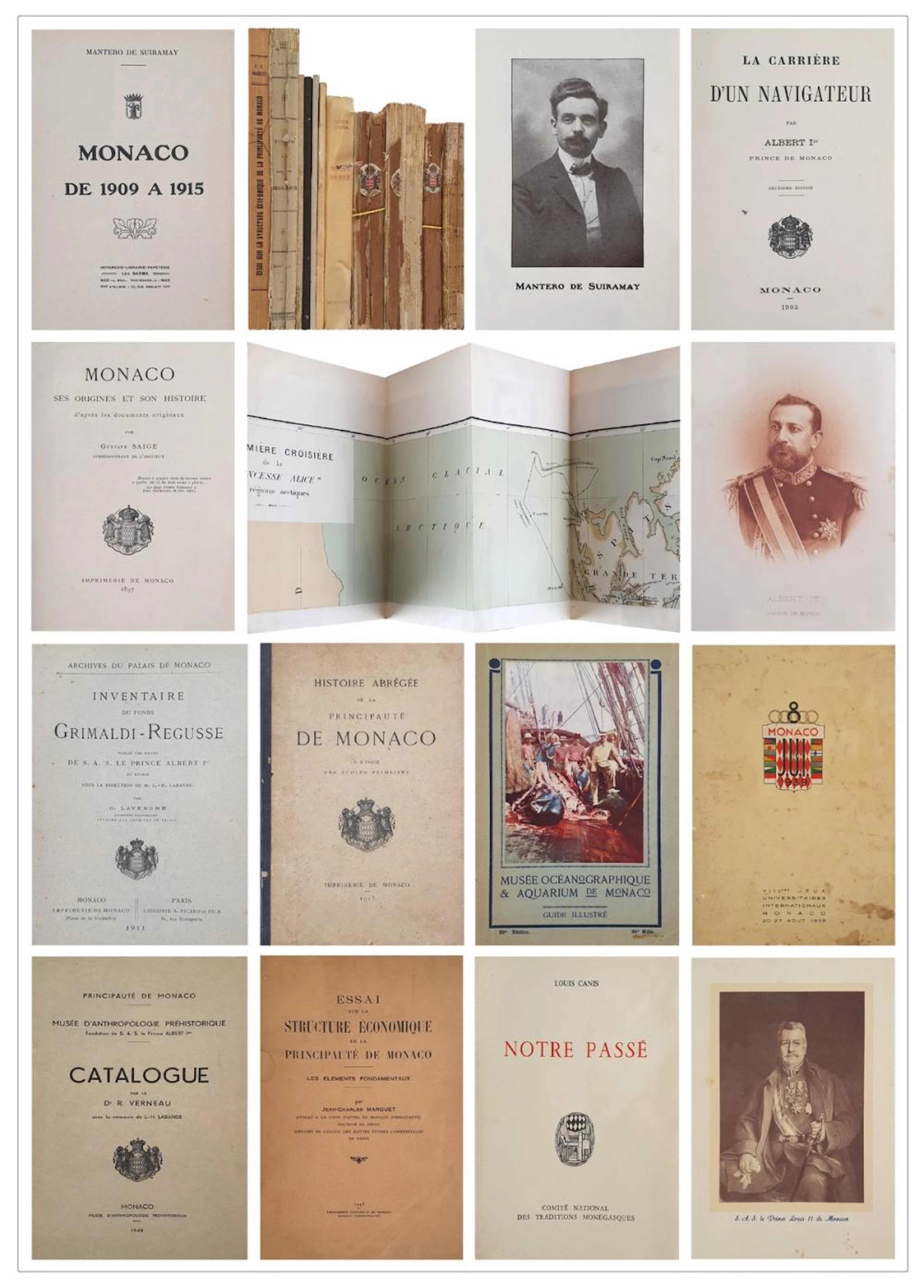 MONACO, LITTERATURE ANCIENNE