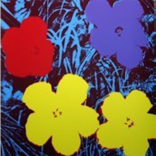 Andy Warhol Flowers 7 Serigraph Sunday B. Morning