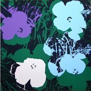 Andy Warhol Flowers 1 Serigraph Sunday B. Morning