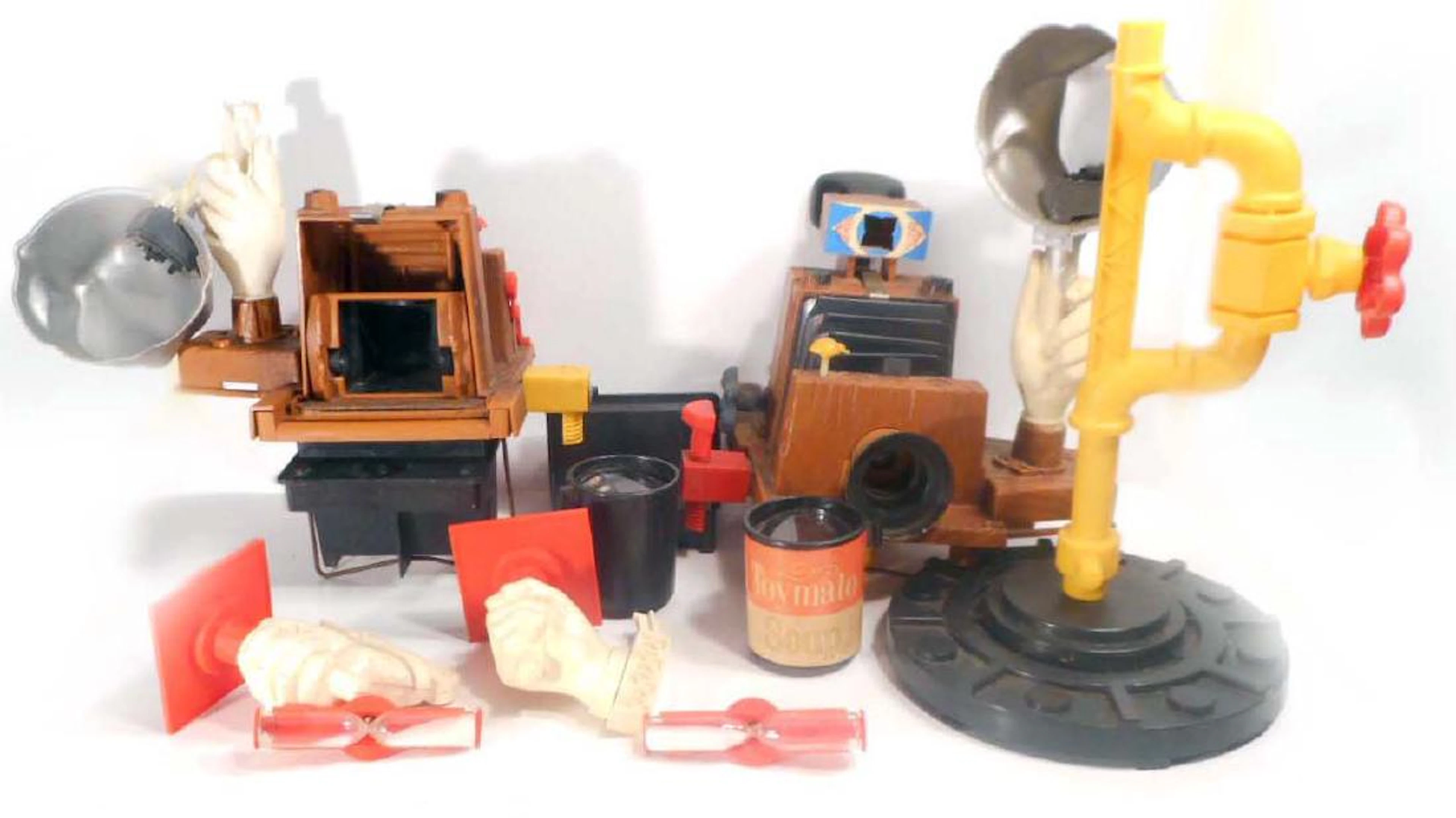 Vintage ideal kookie kamera toy w/ instructions
