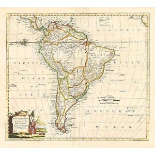 [ Maps - Latin America & West Indies ] South America...