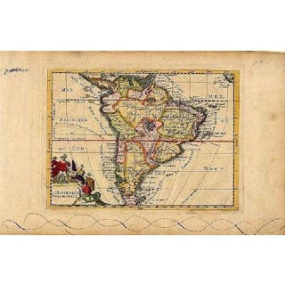 [ Maps - Latin America & West Indies ] South America (L'Amerique Meridionale)