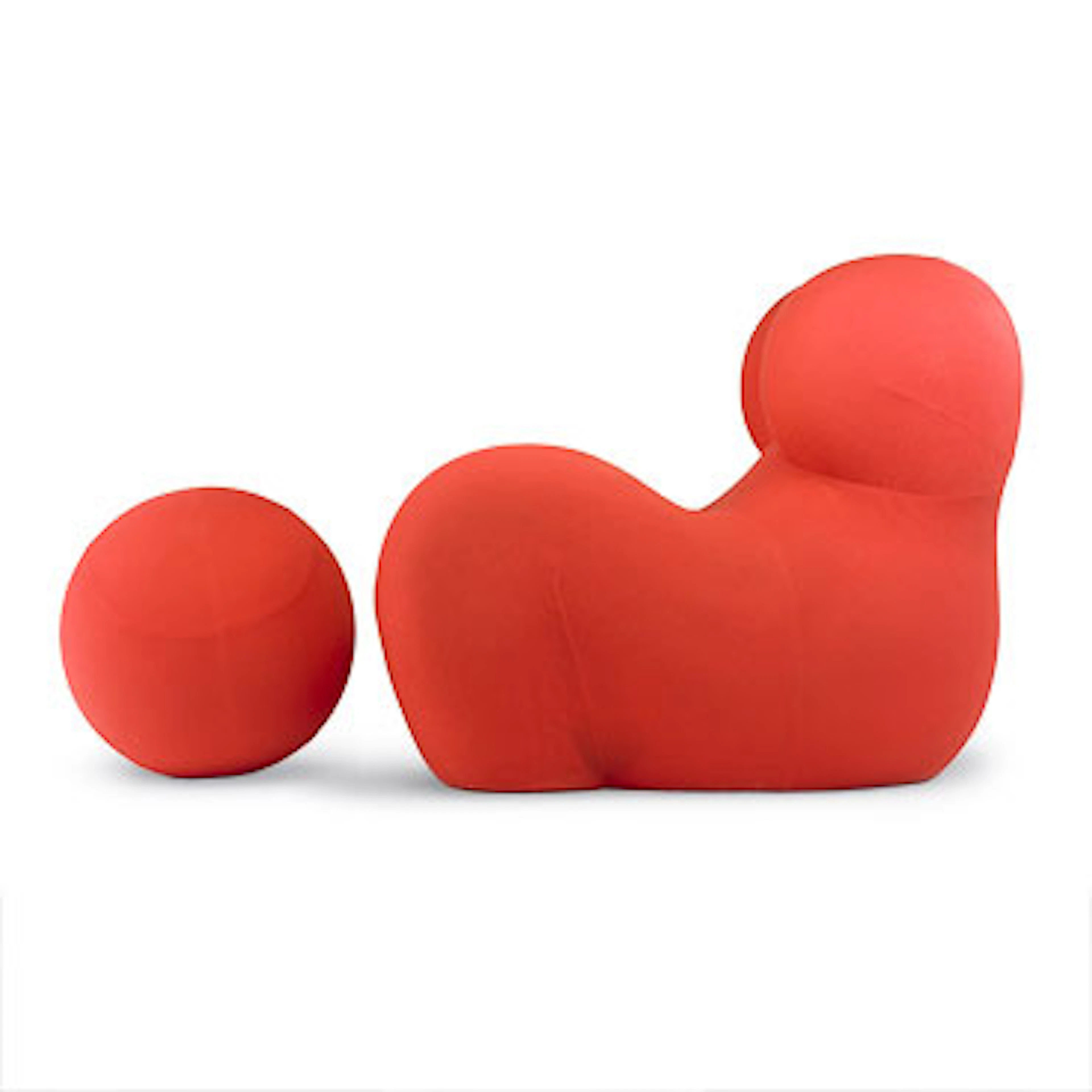 UP5 chair and UP6 ottoman