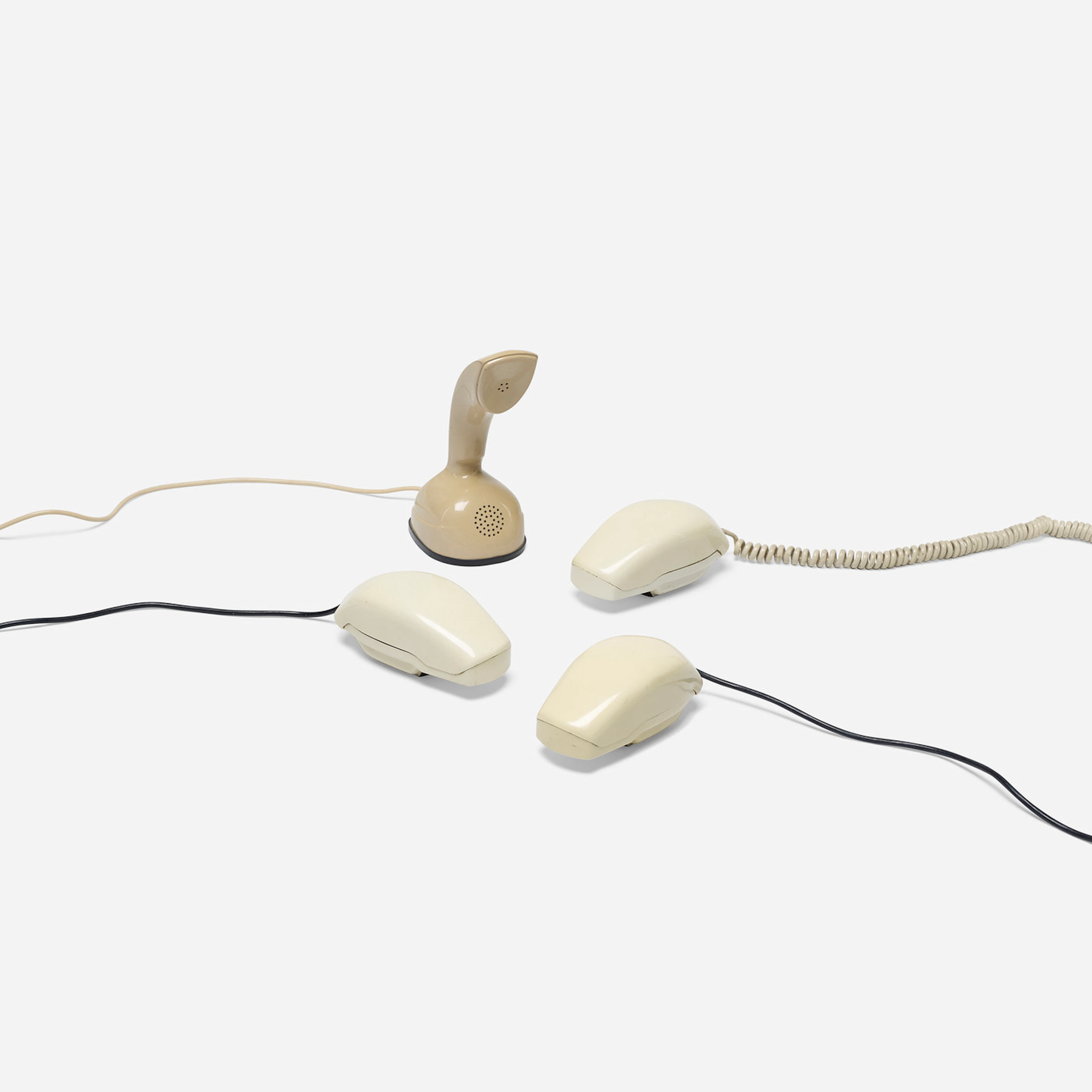 Collection of four telephones