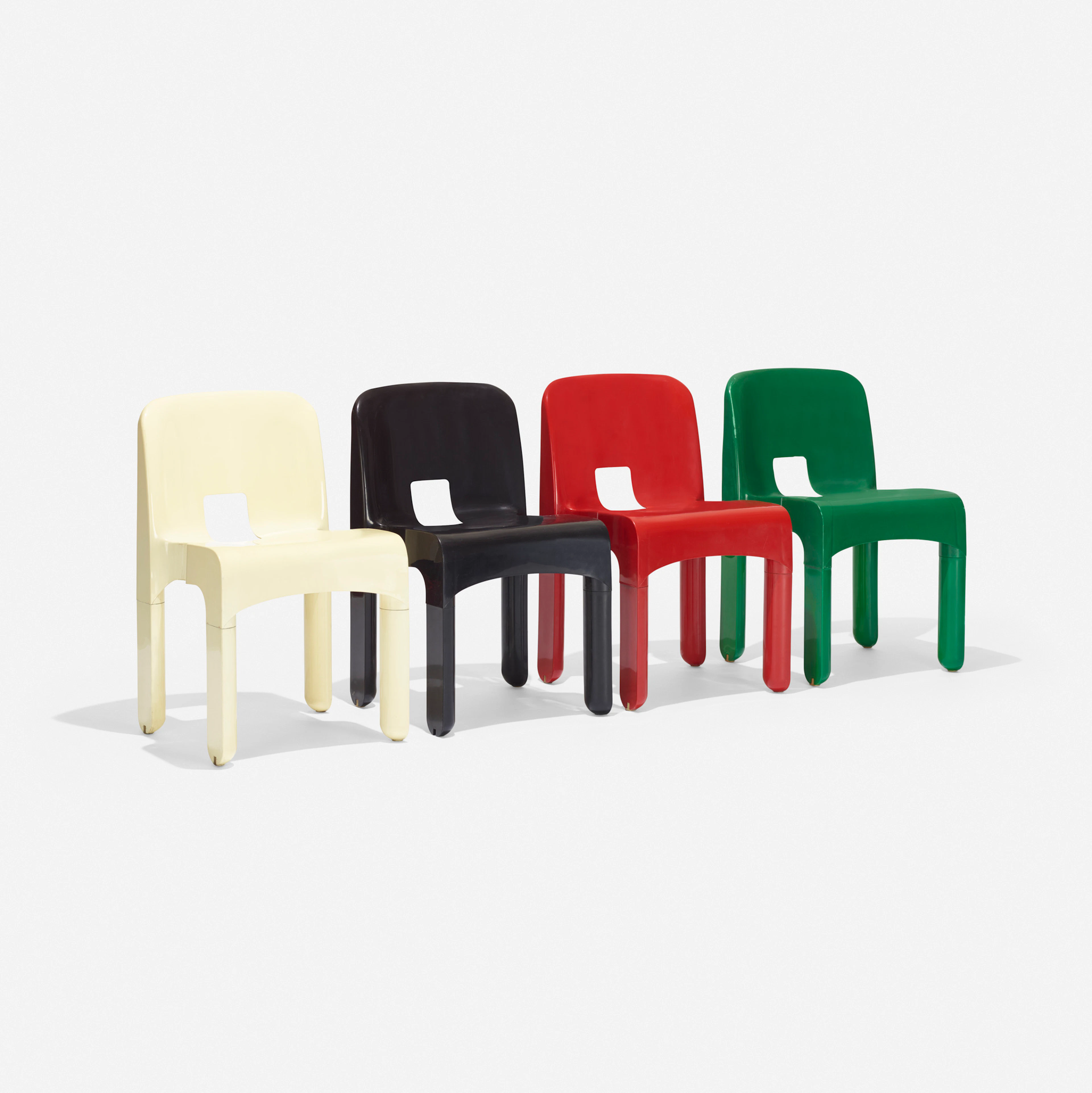 Universale chairs model 4867, set of four