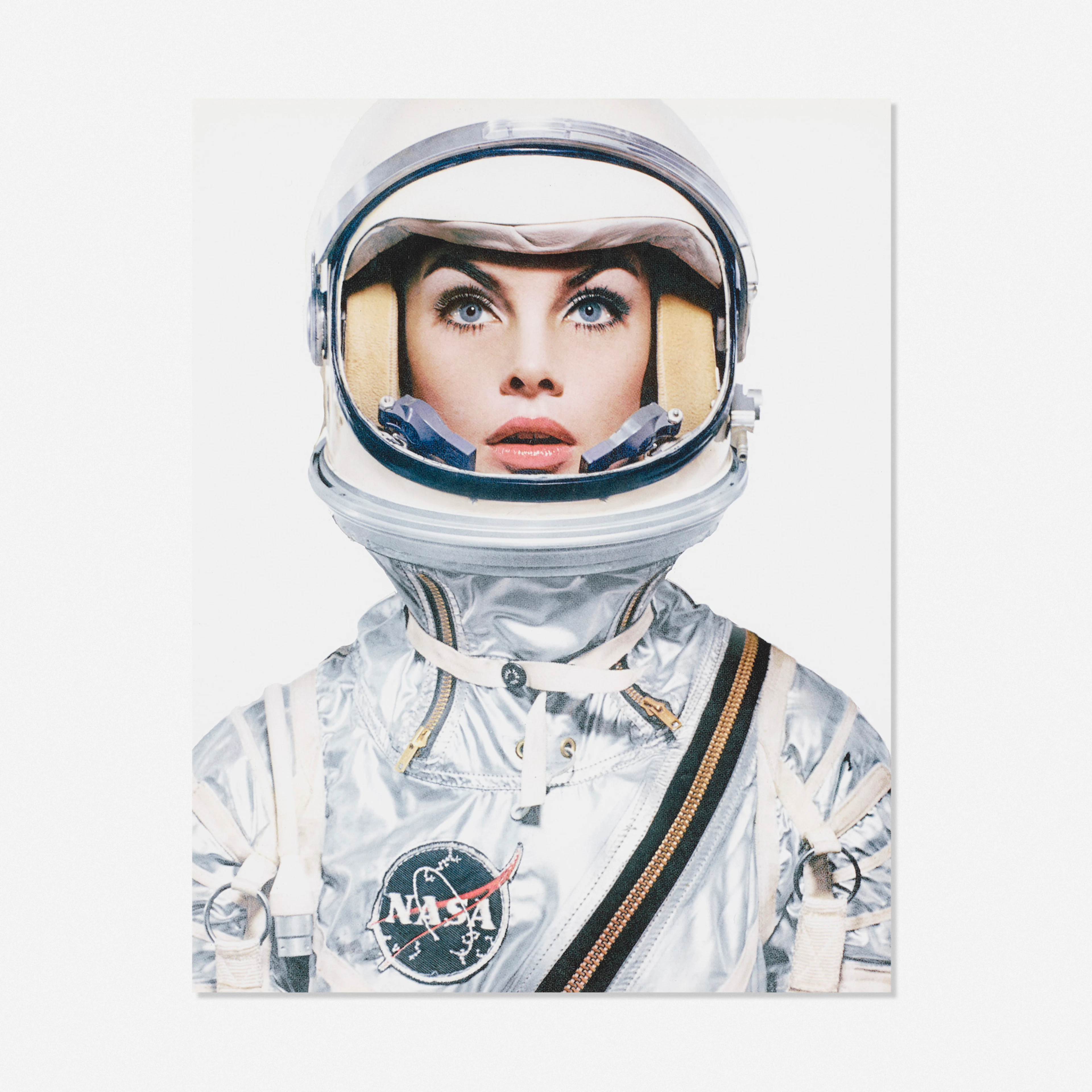 Jean Shrimpton in a NASA Spacesuit – After Richard Avedon