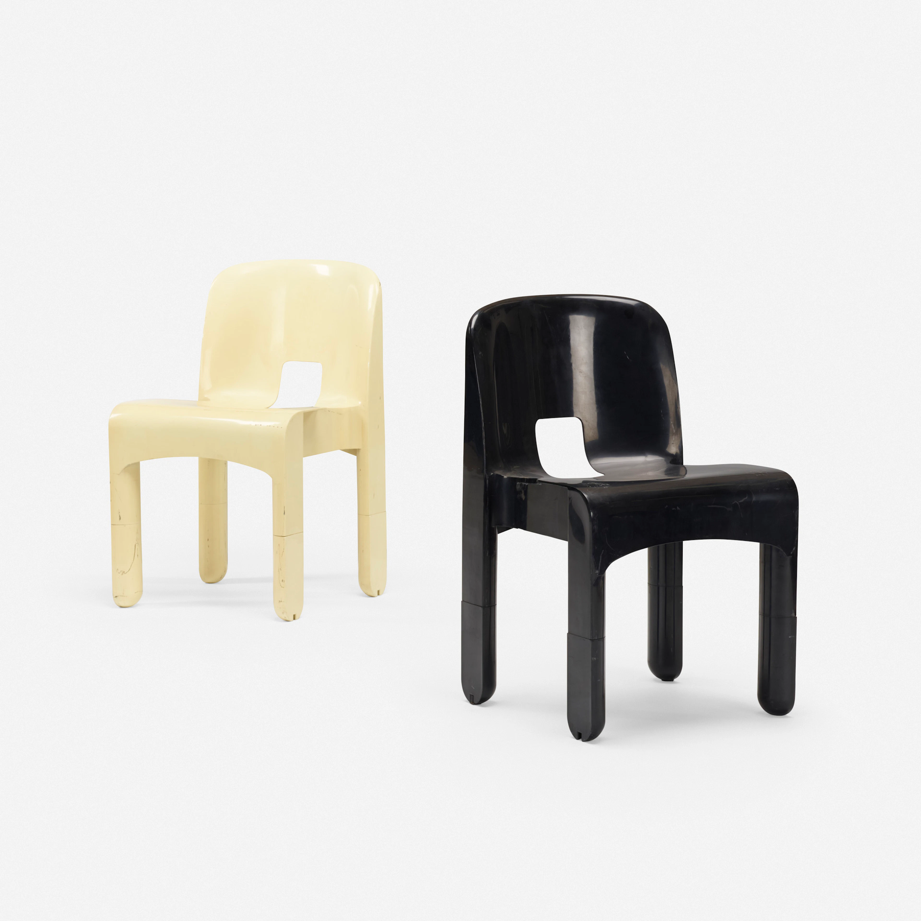 Universale chairs model 4867, pair – Joe Colombo