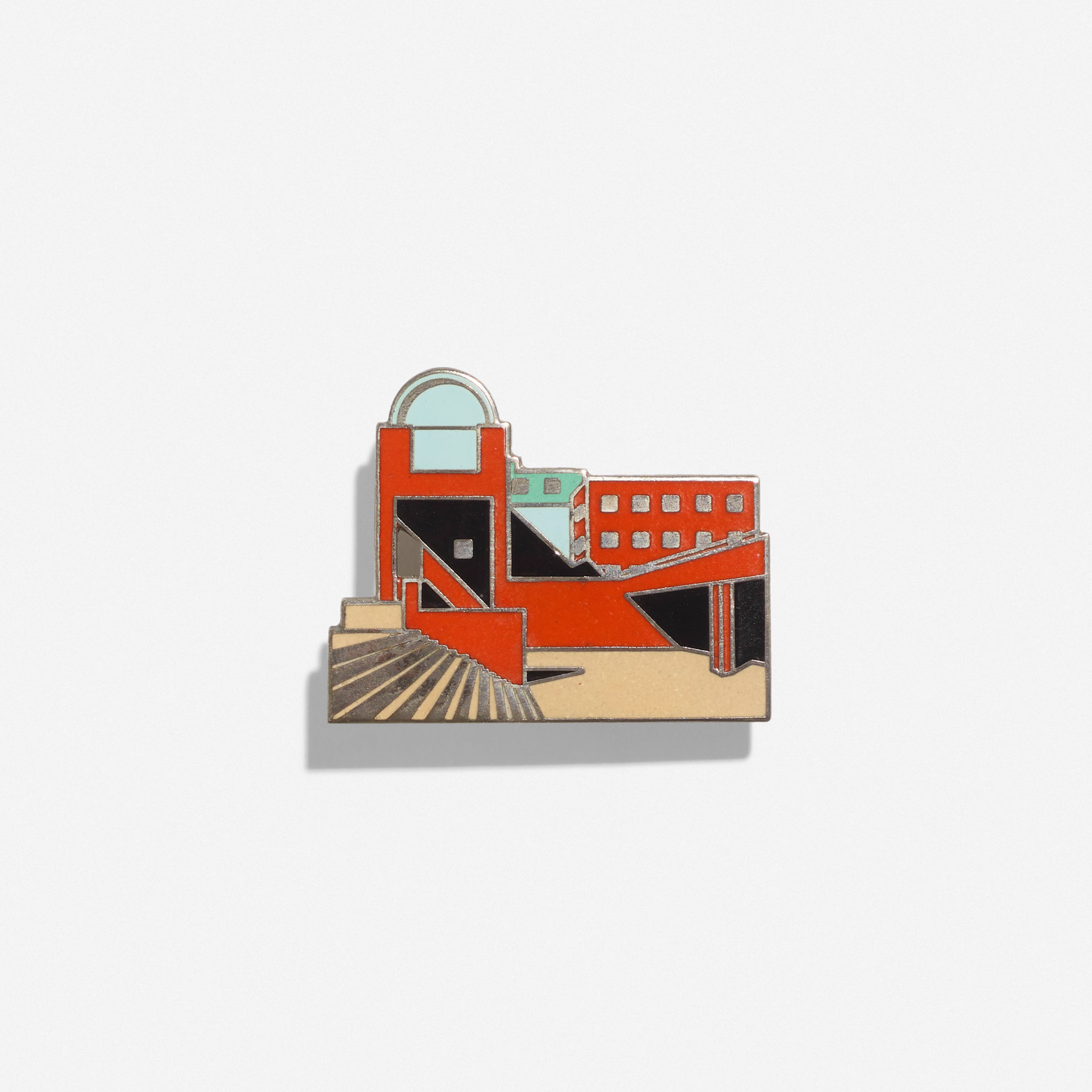 MOCA brooch – Arata Isozaki