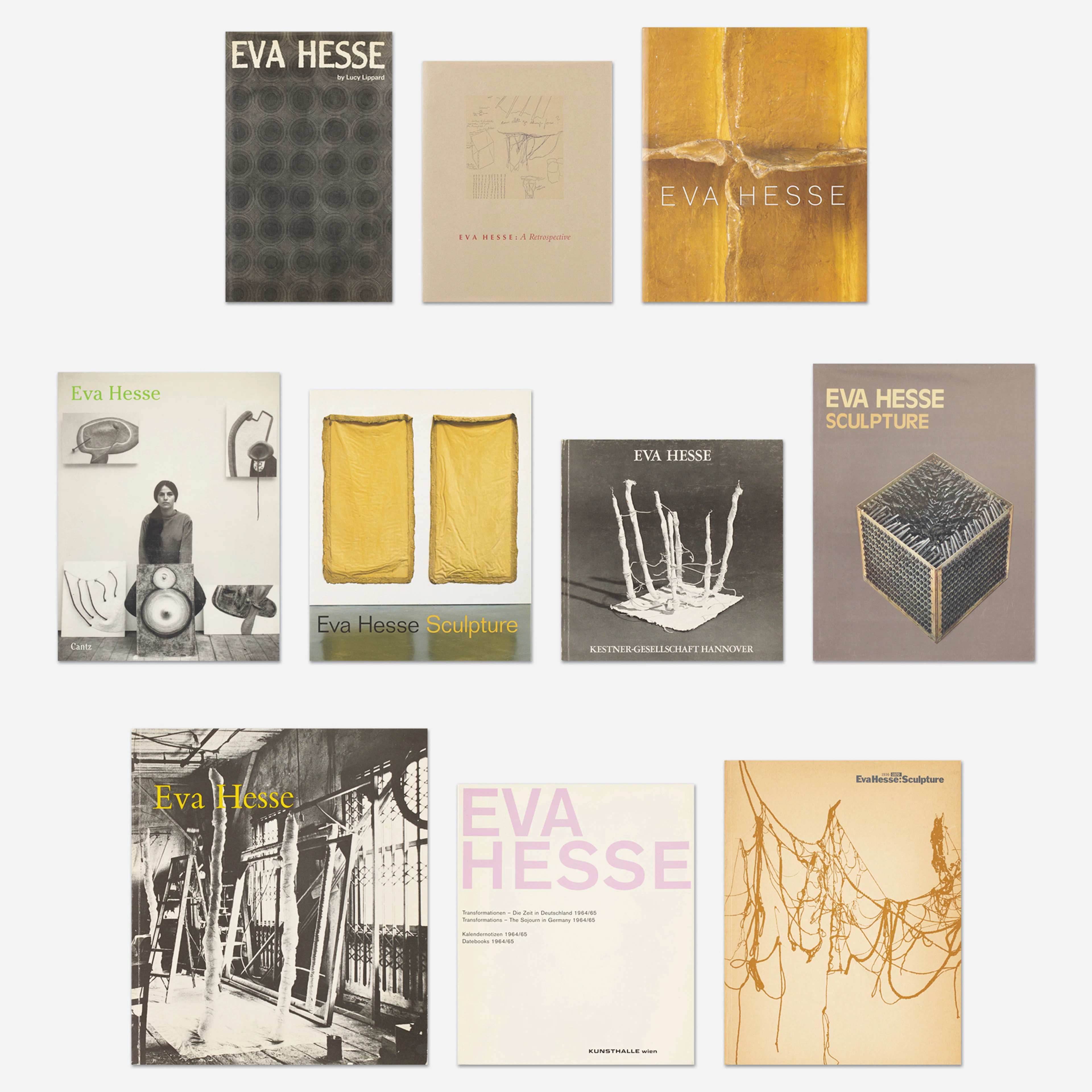 Eva Hesse monographs, fourteen