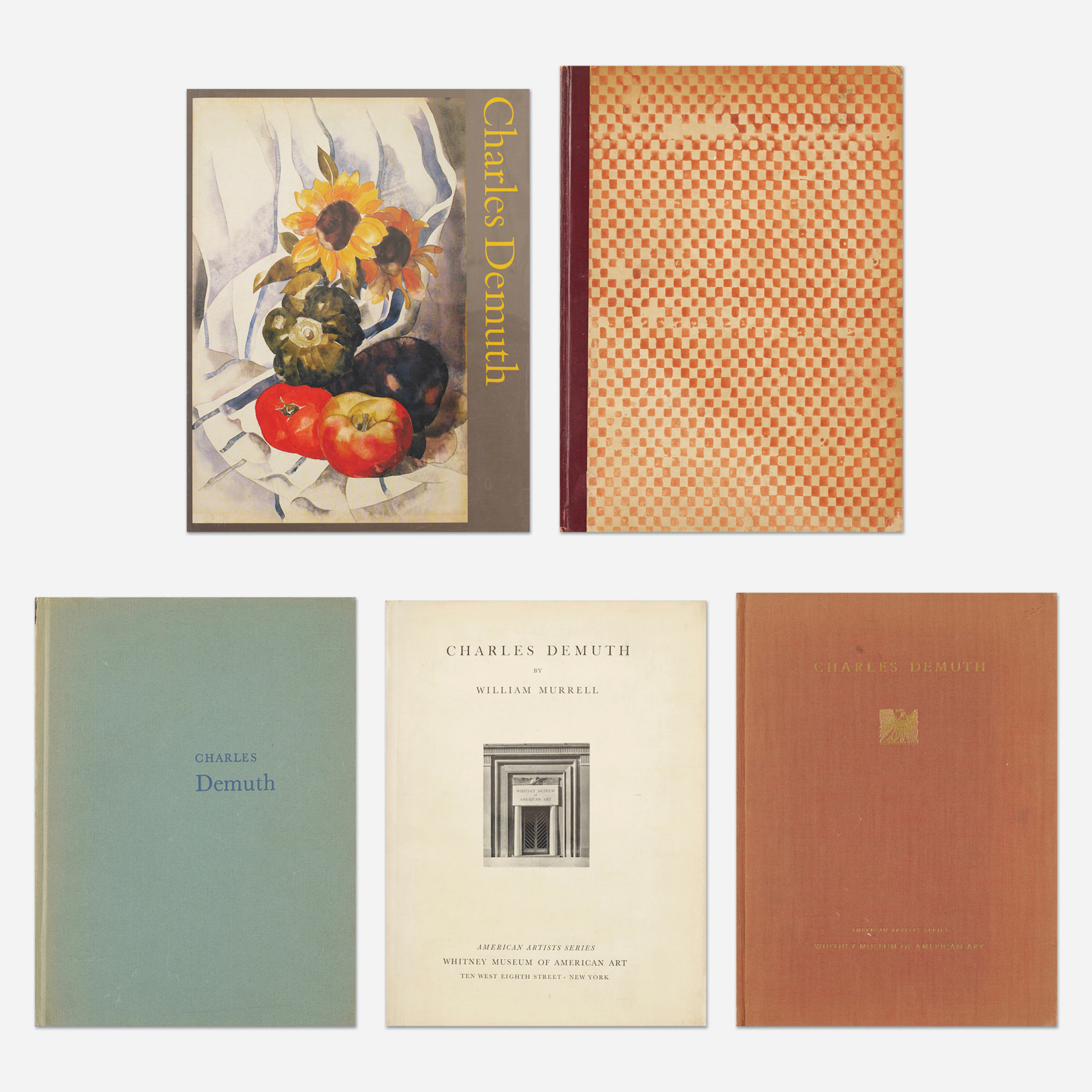 Charles Demuth monographs, five