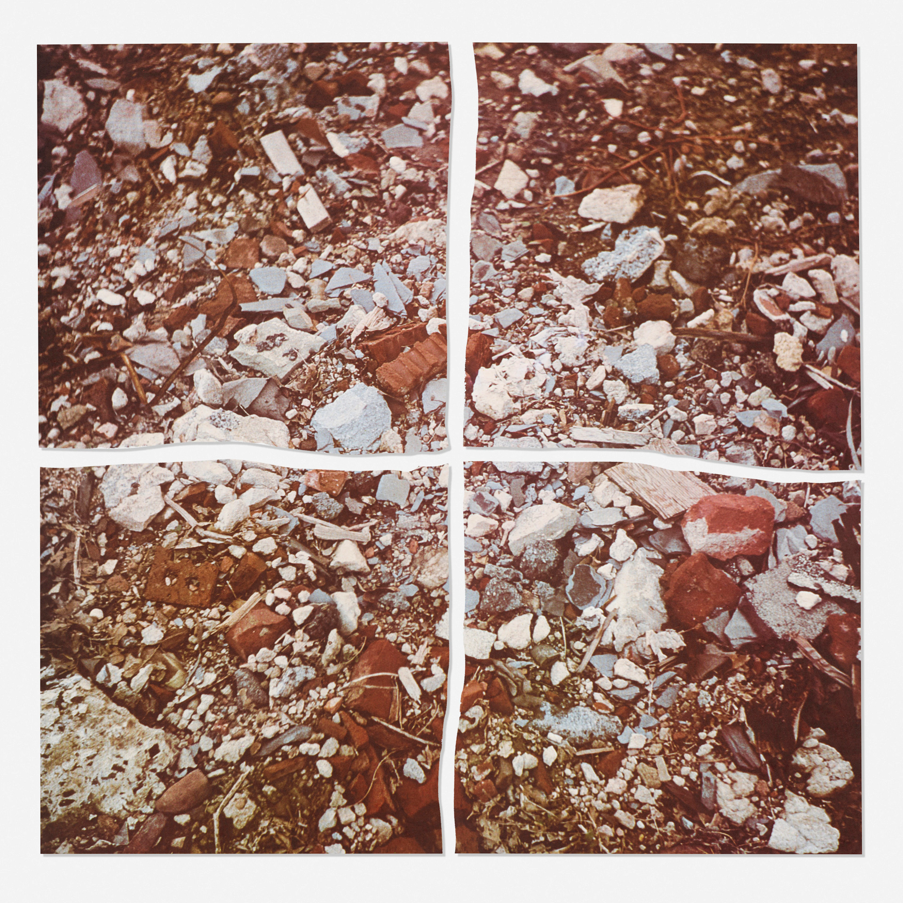 Torn Photograph from the 2nd Stop (Rubble) (2nd Mountain...