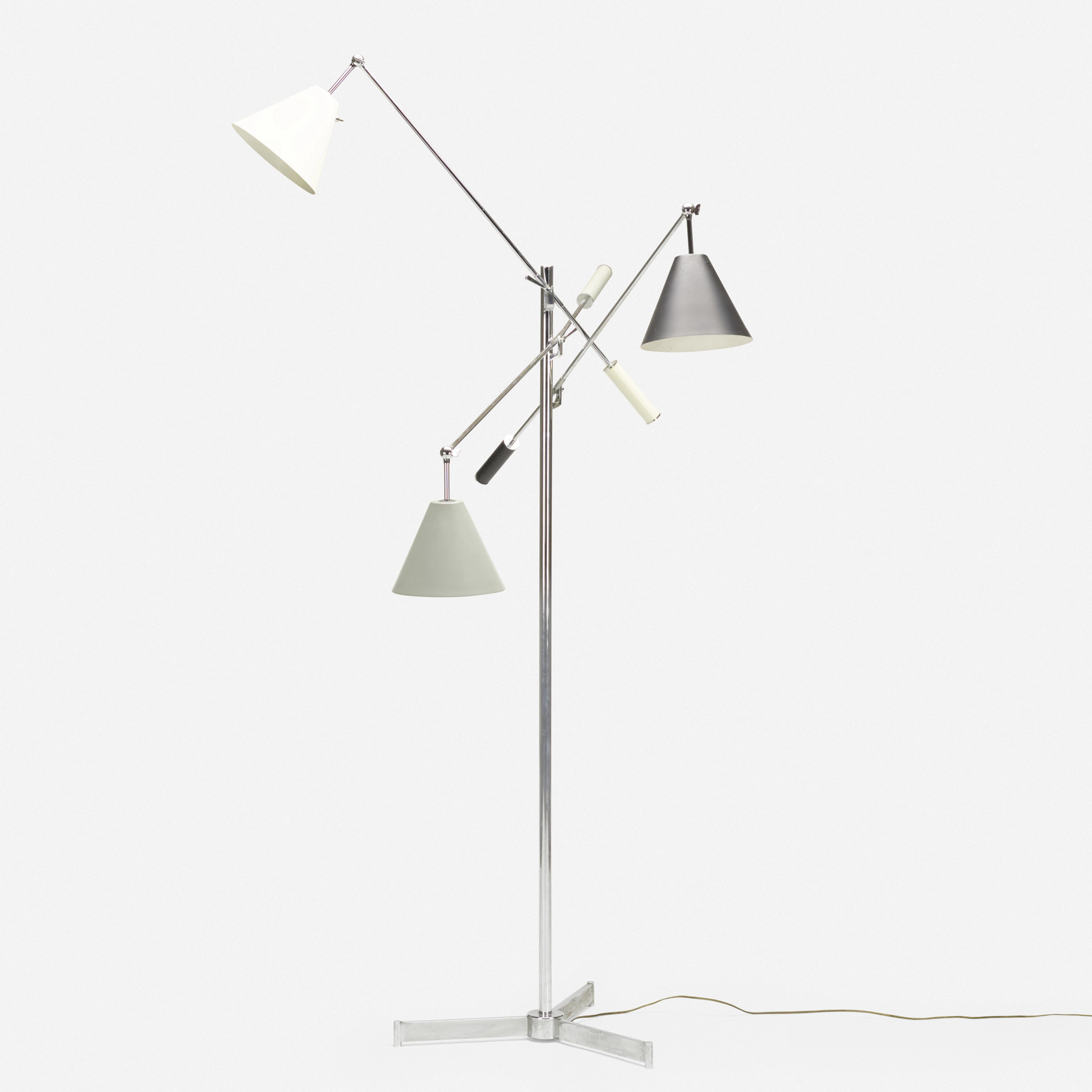 Triennale floor lamp, model 12128 – Angelo Lelii