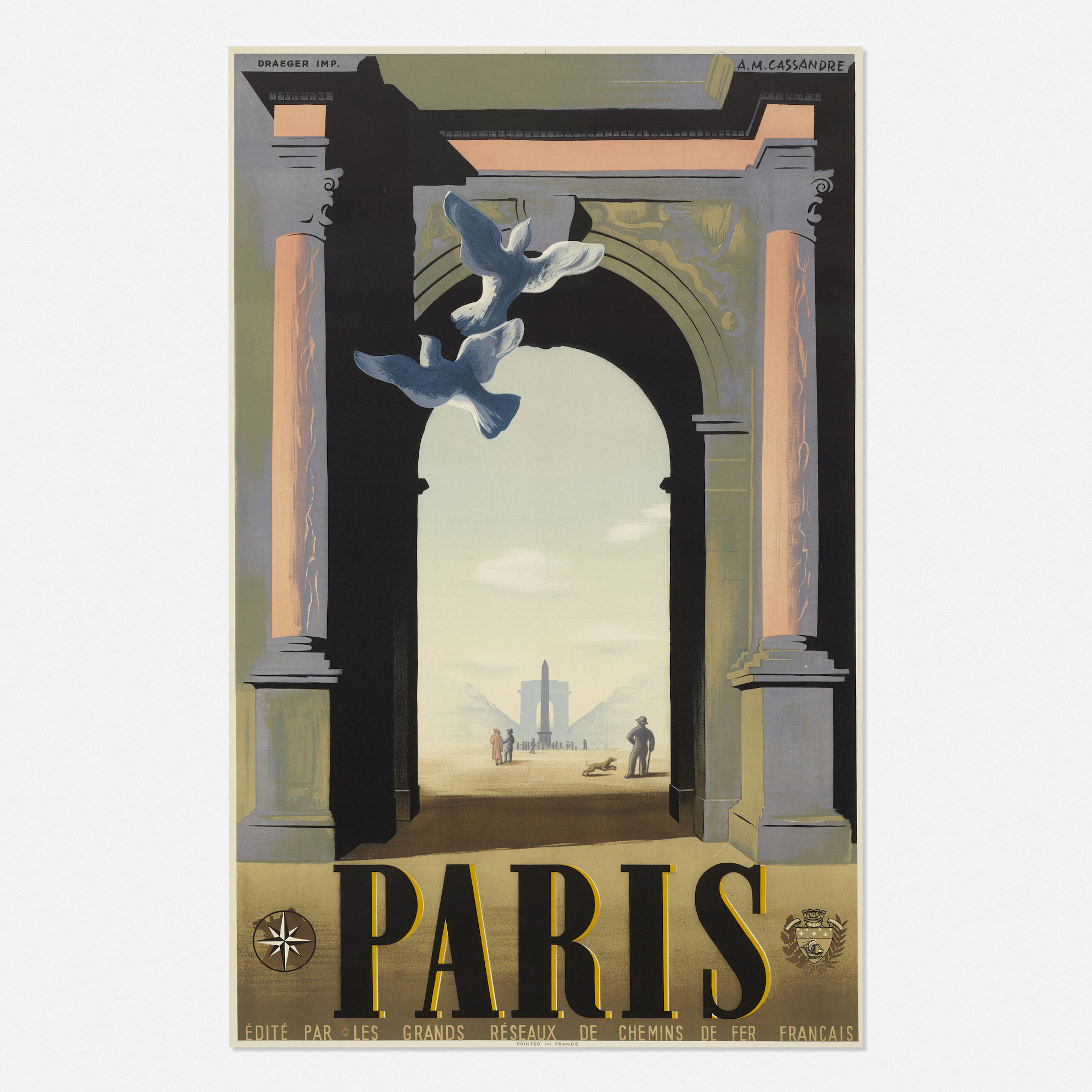 Paris – Cassandre (Adolphe Jean-Marie Mouron)