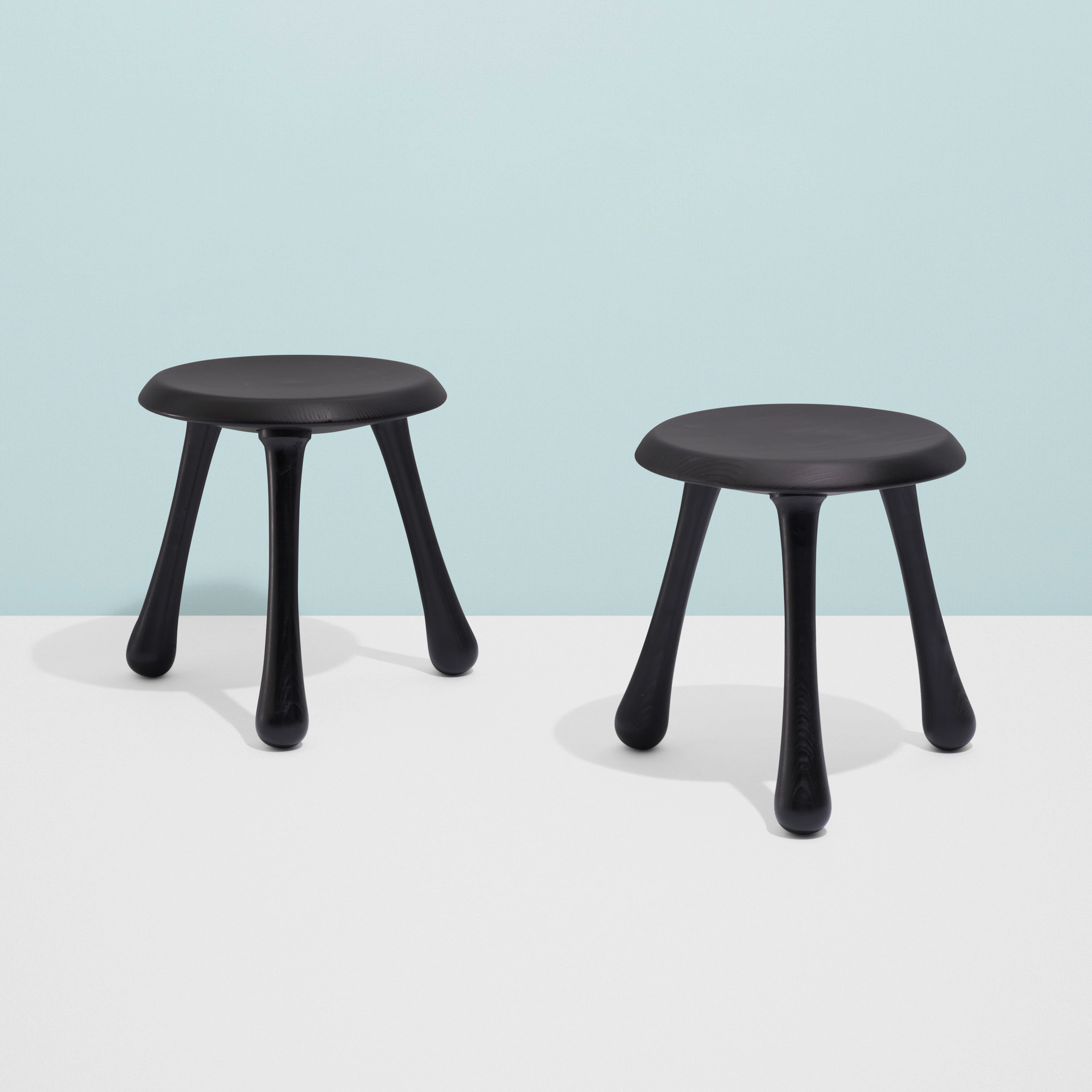 Three-Legged stools, pair – Ingvar Kamprad