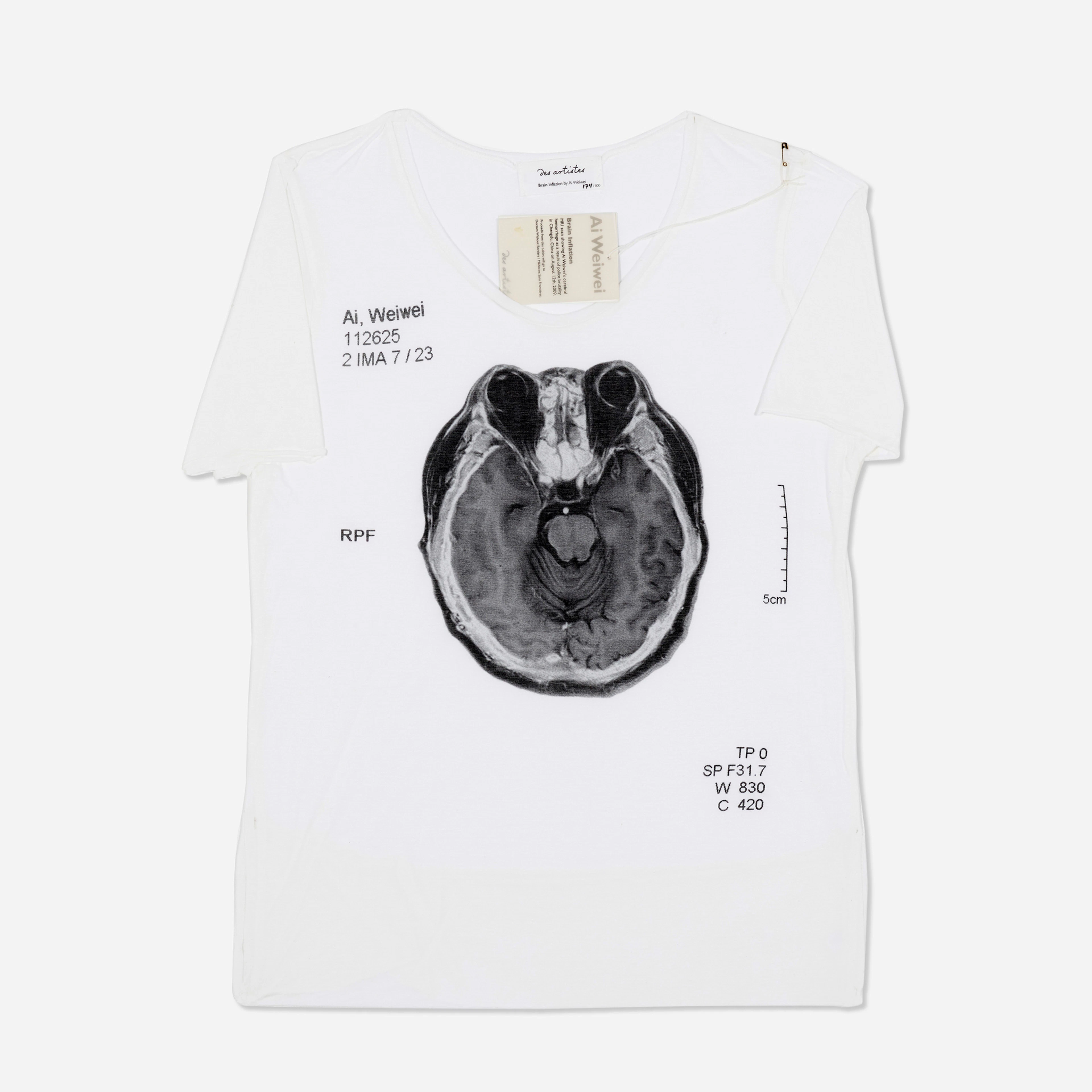 Brain Inflation t-shirt – Ai Weiwei