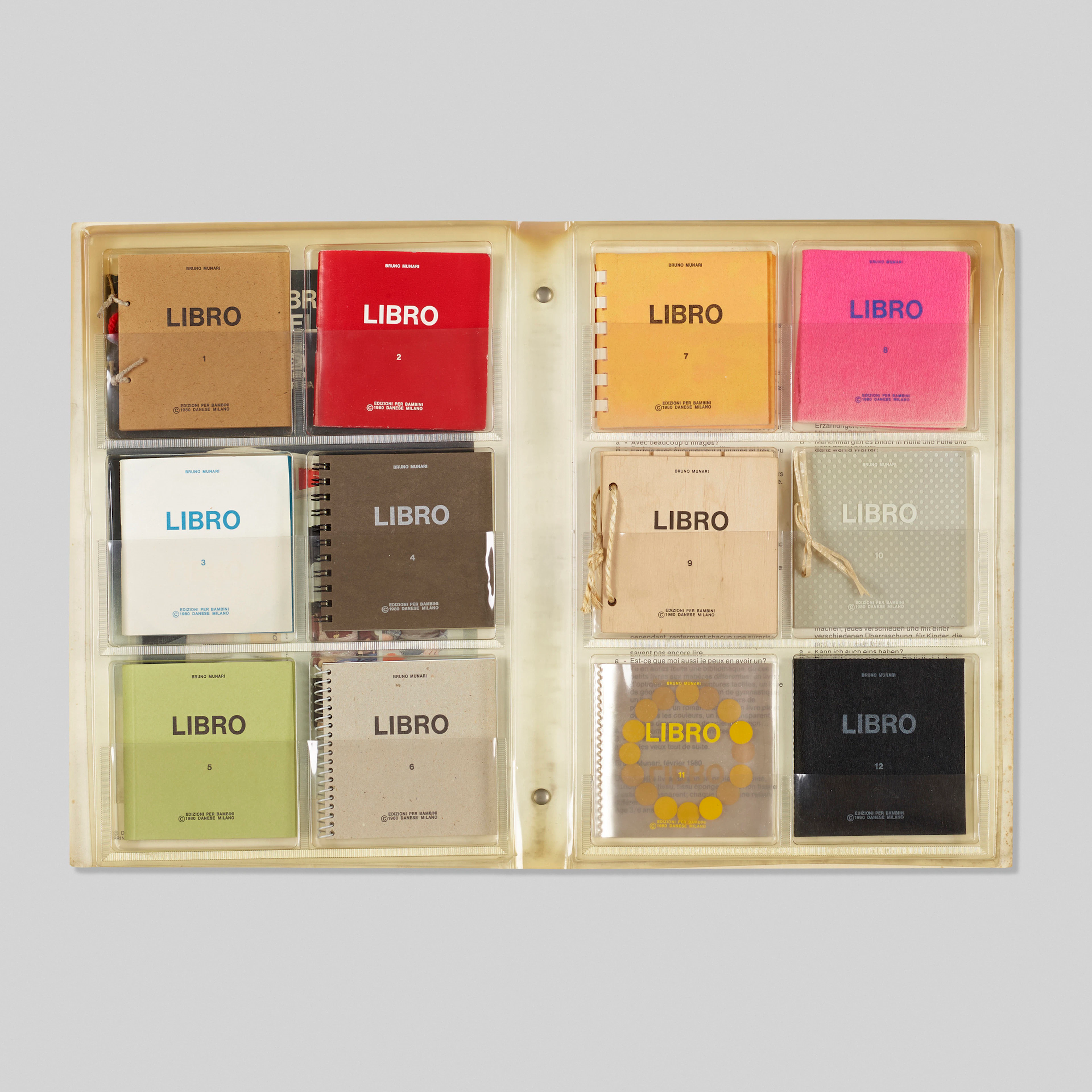 I Prelibri children's books, model 2060A – Bruno Munari