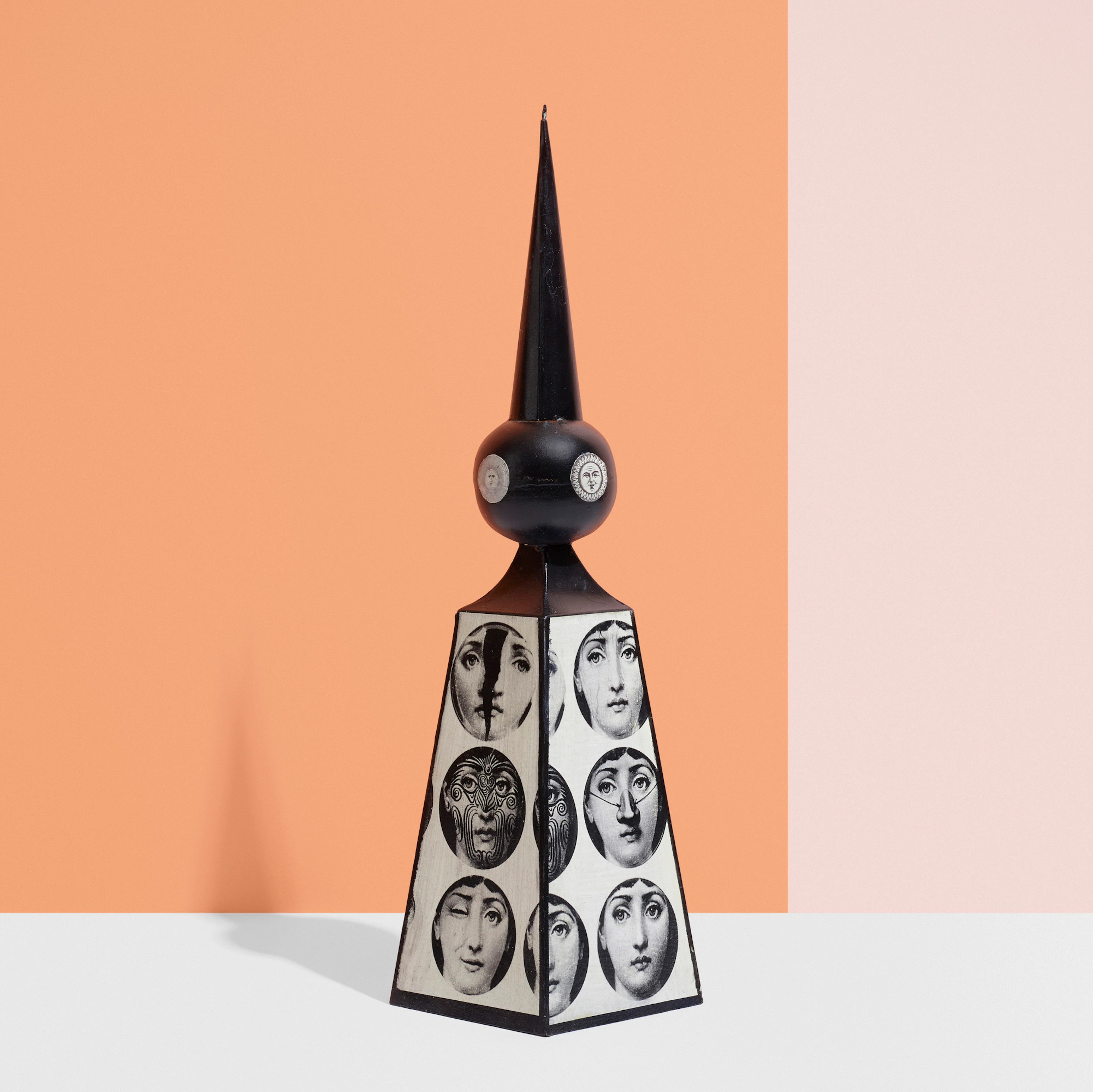 Obelisk – In the manner of Piero Fornasetti