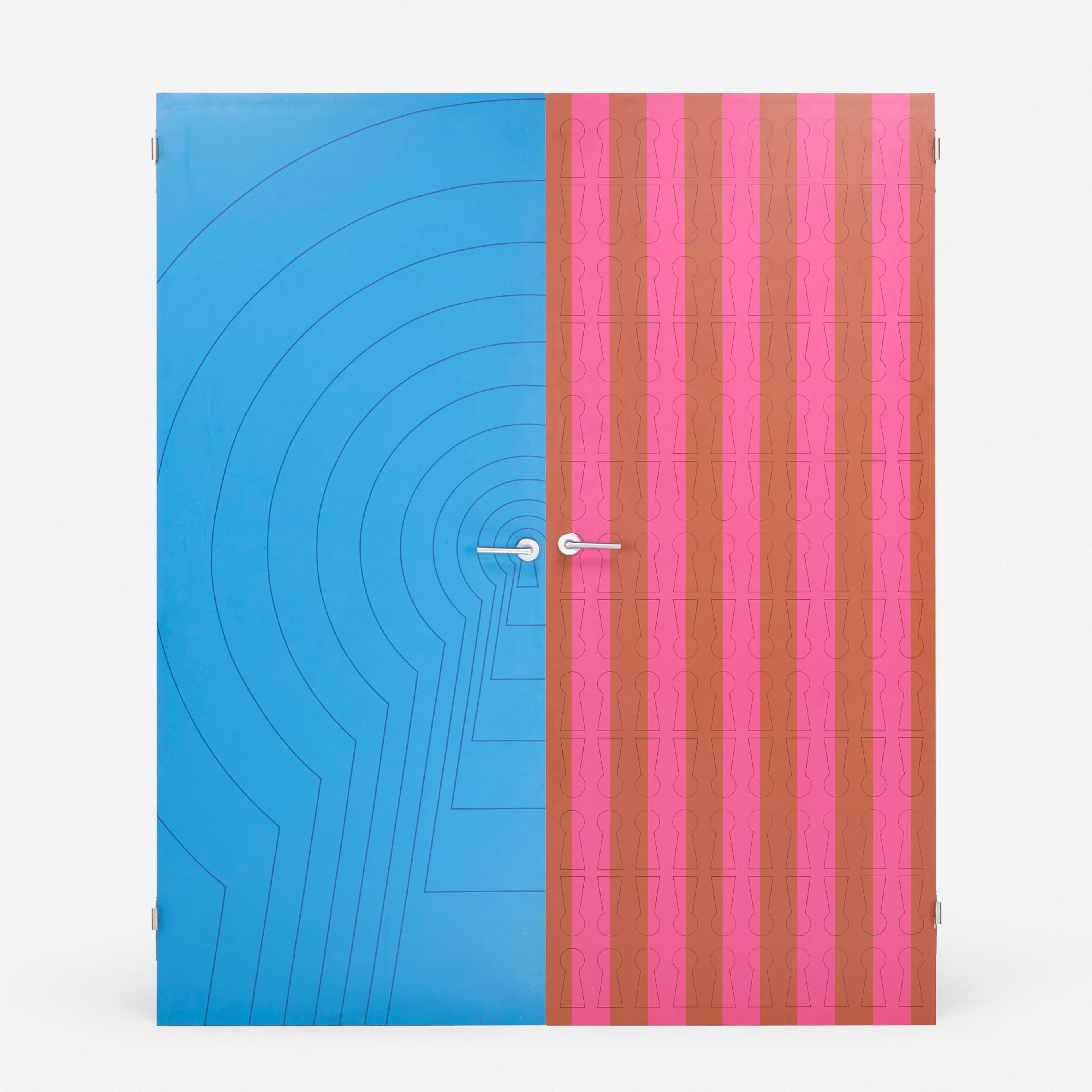 Doors, pair – Danielle Quarante, attribution