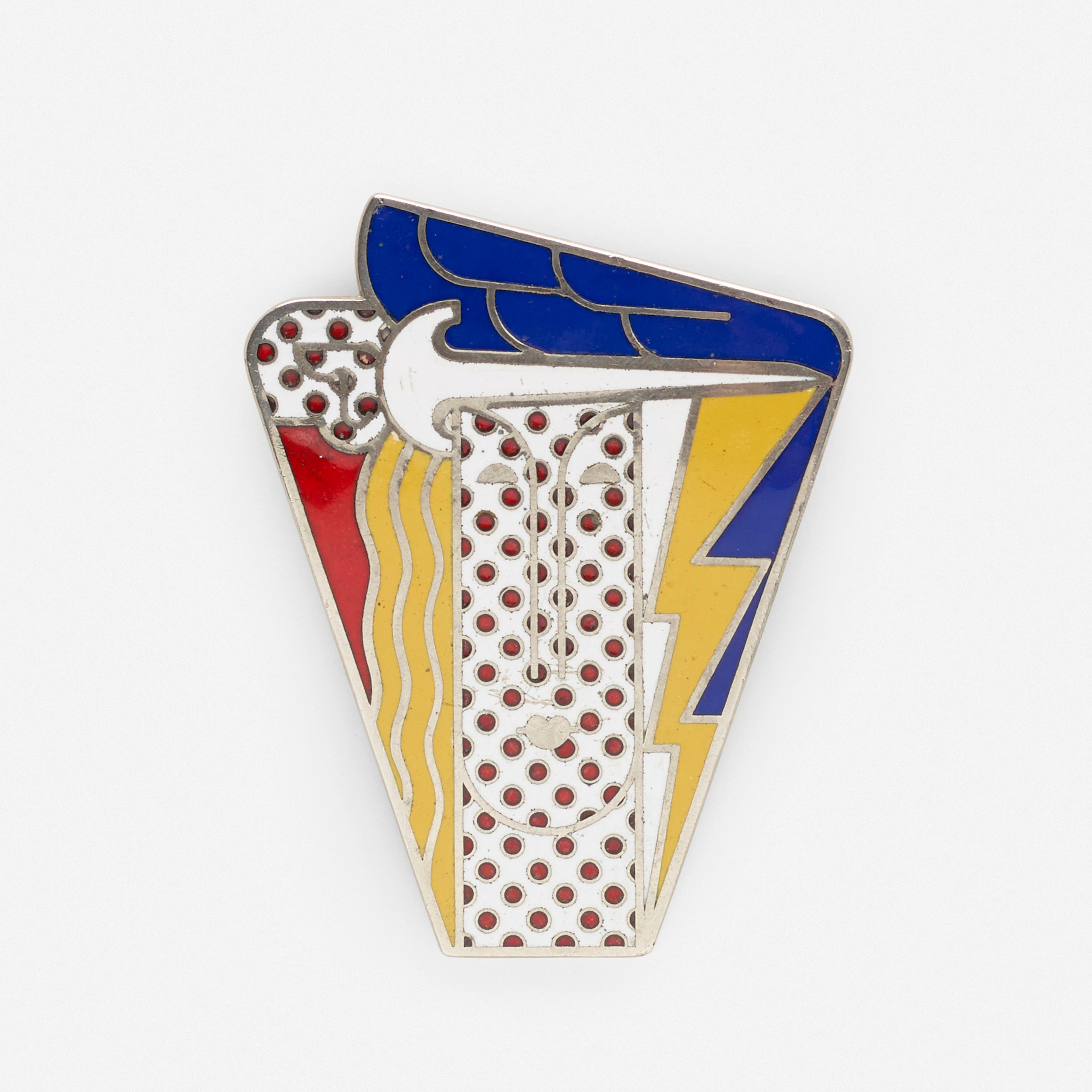 Modern Head brooch – Roy Lichtenstein