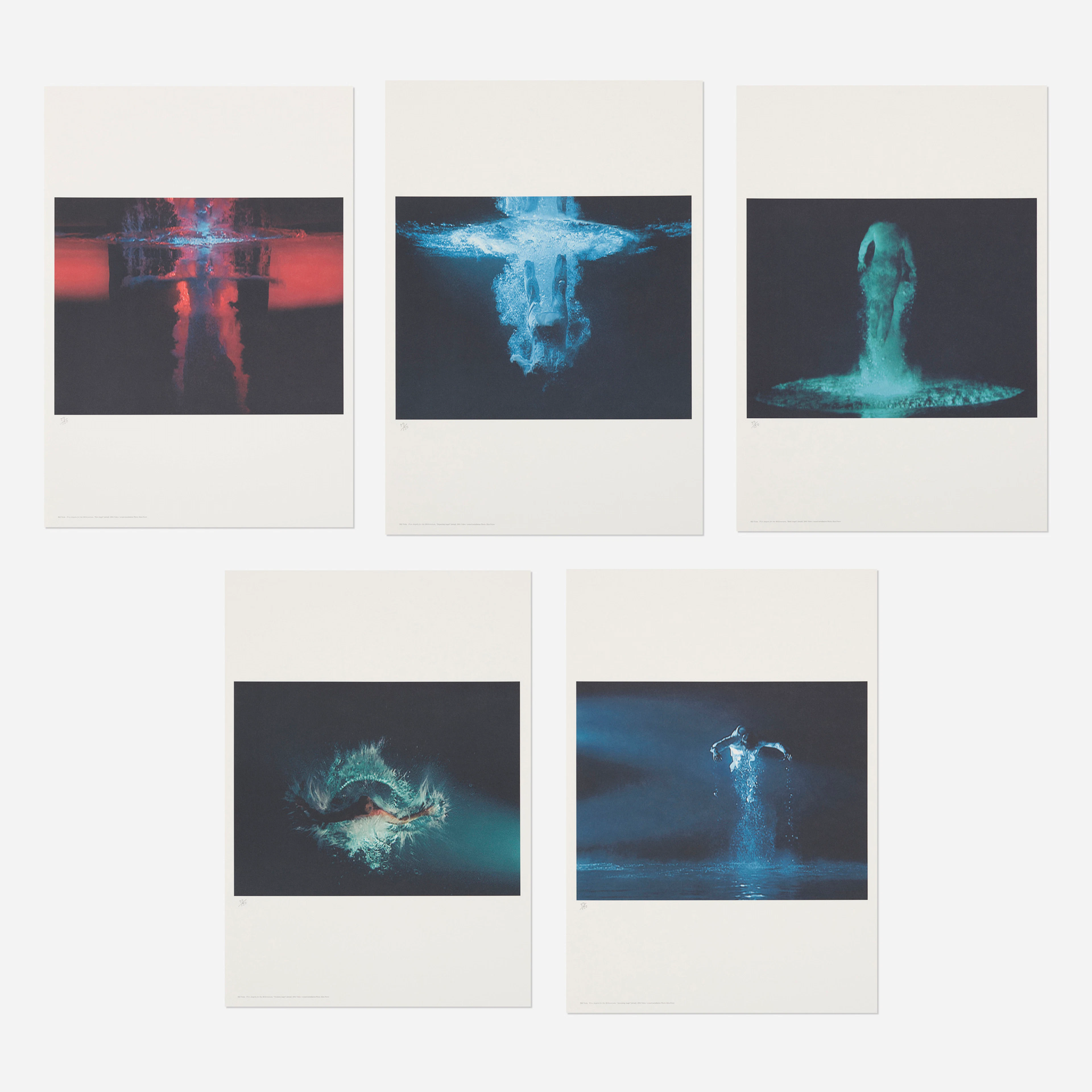 Five Angels for the Millennium portfolio – Bill Viola