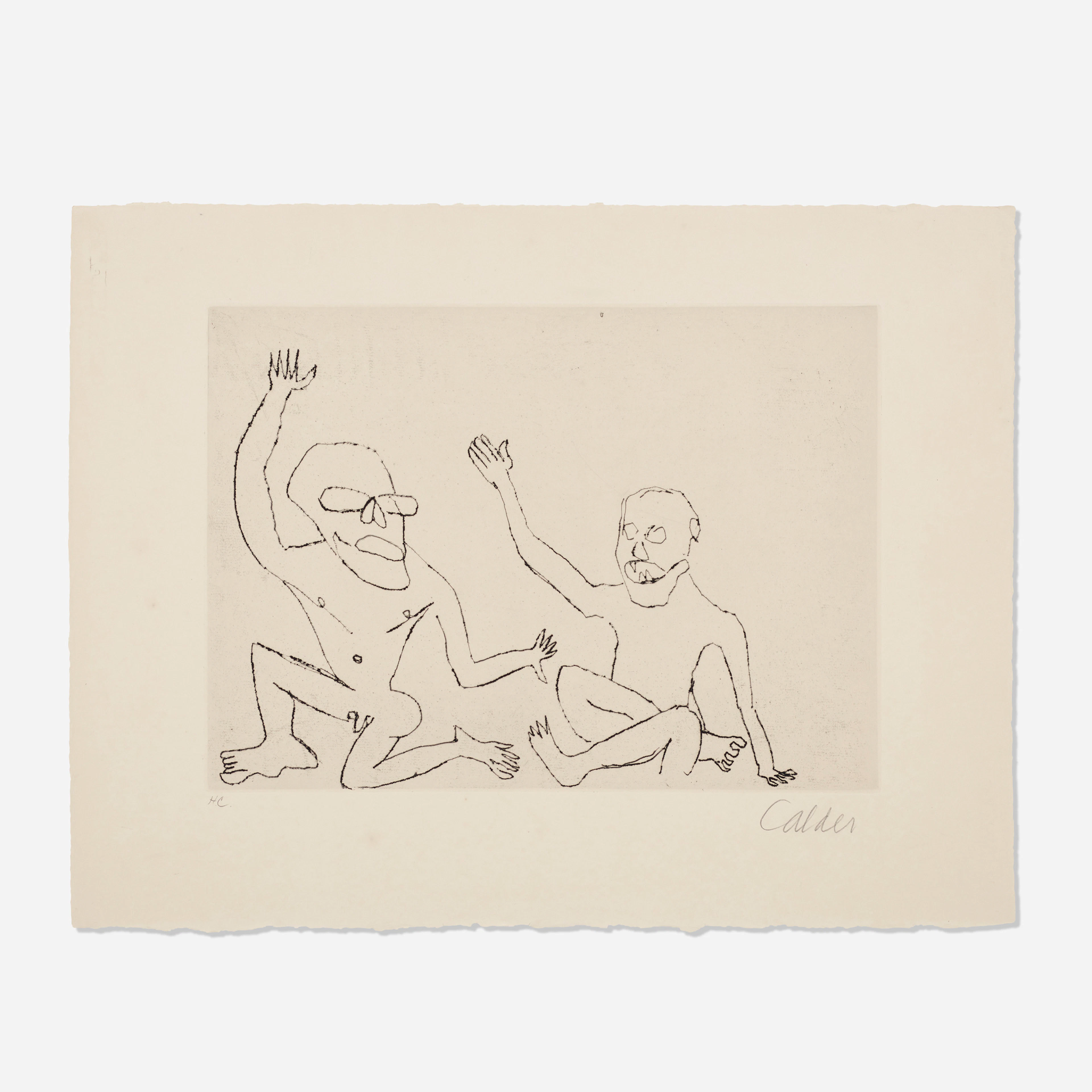 Untitled (Santa Claus V) – Alexander Calder