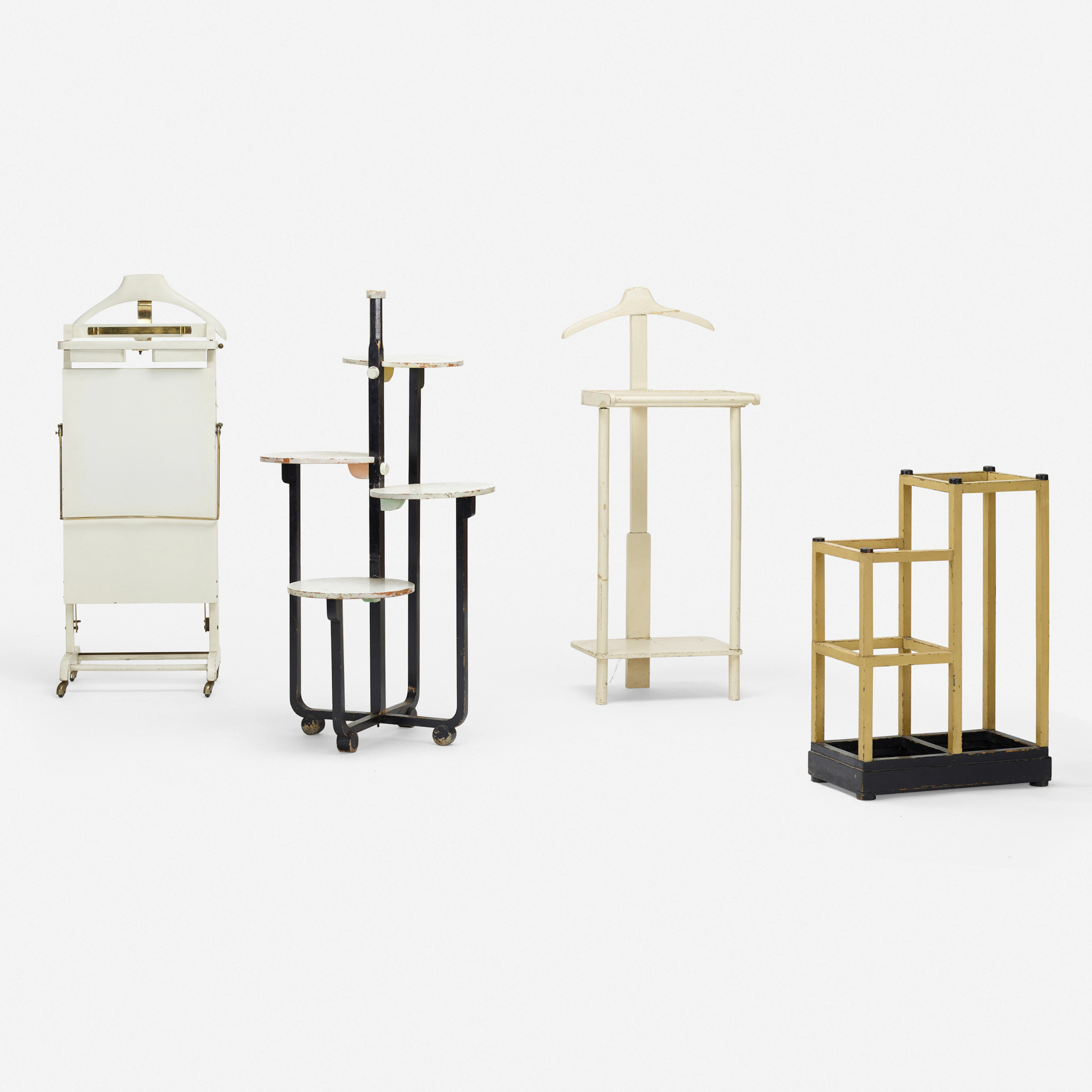 Collection of four silent butlers – In the manner of André Groult