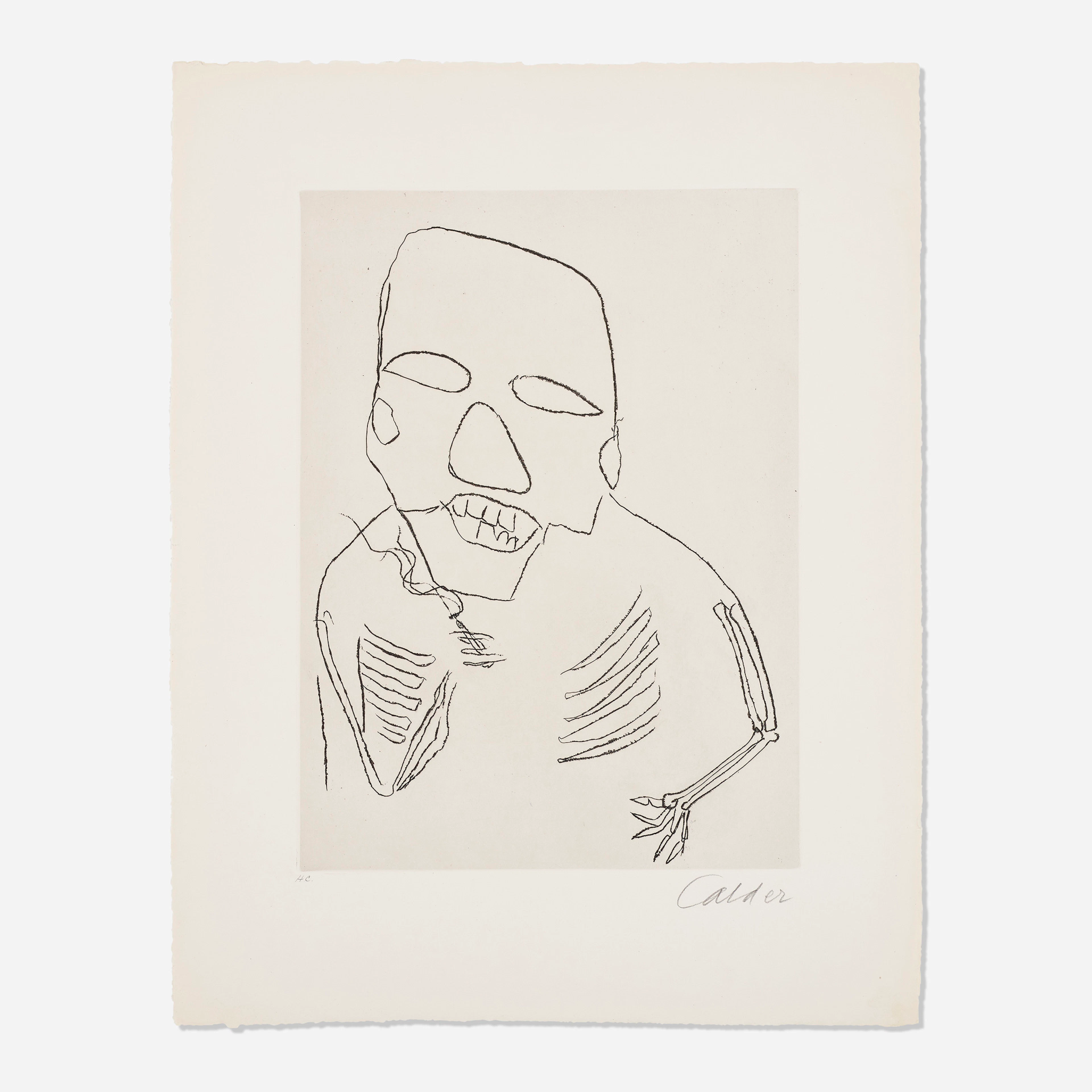 Untitled (Santa Claus IV) – Alexander Calder