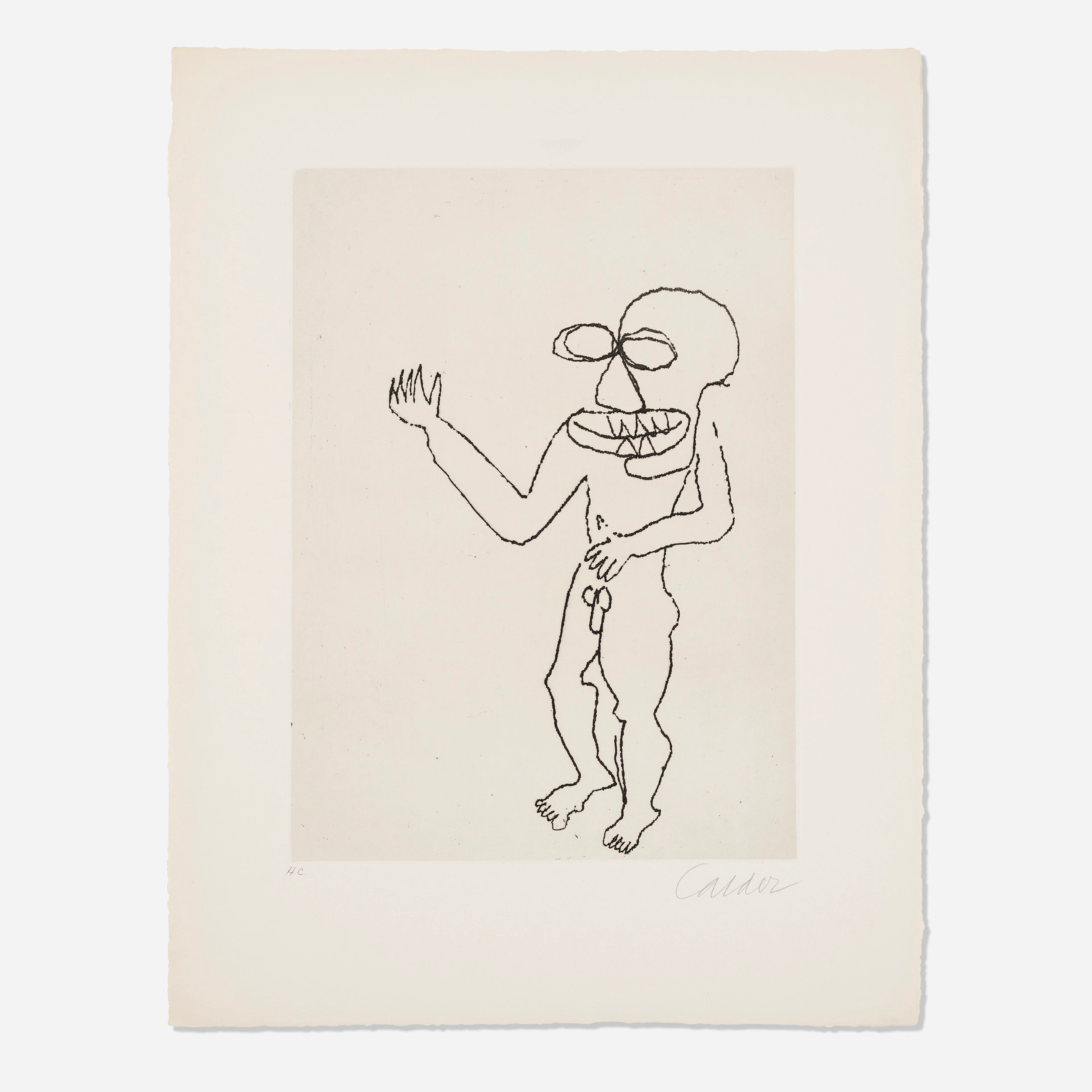 Untitled (Santa Claus I) – Alexander Calder