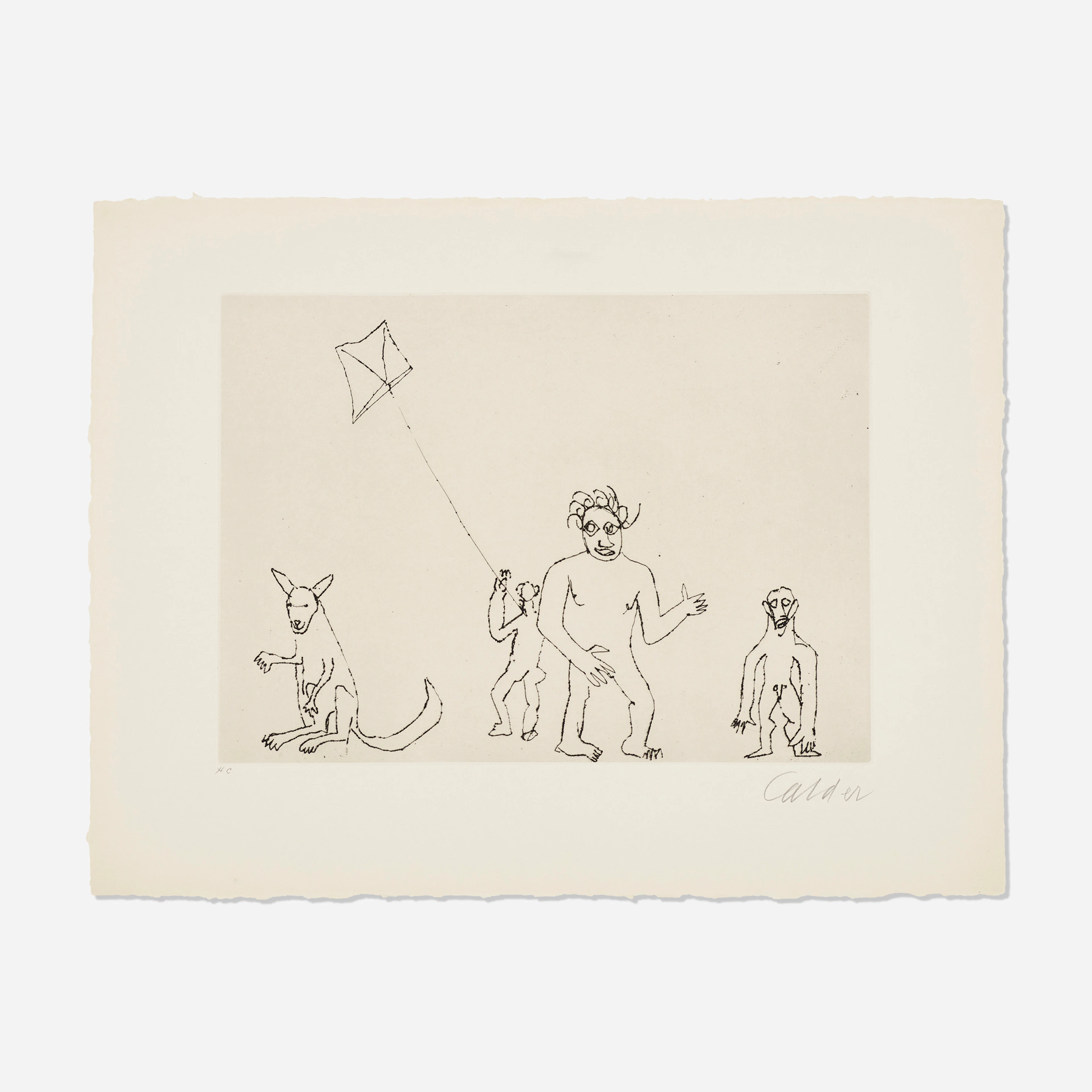 Untitled (Santa Claus III) – Alexander Calder